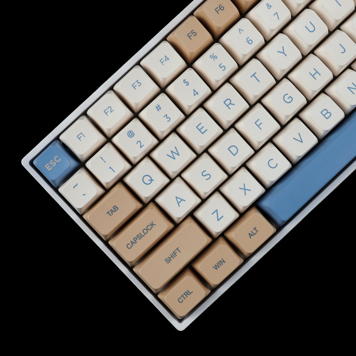 YMDK Soya Milk 145 Keycaps(Dye Sub MDA Profile PBT 1.5mm)