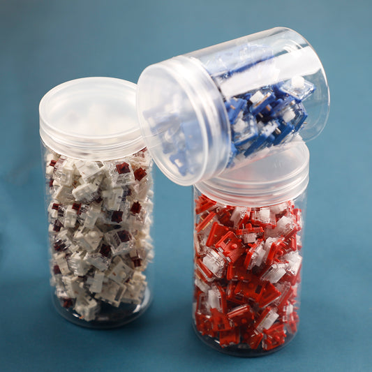 Transparent Plastic Sealed Jar PET Food Grade Storage Sealed Jar With Lid Round