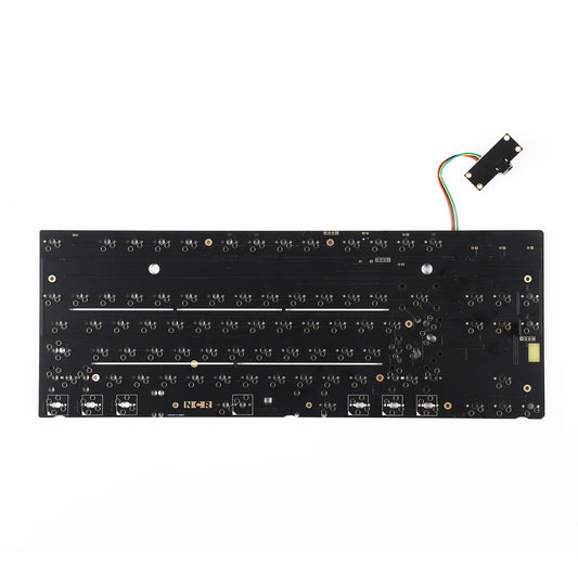 NCR80 R2 R3 80% Hot Swappable Bluetooth PCB FR4 Plate VIAL VIA Type C Detachable Support Mx and Alps Switches