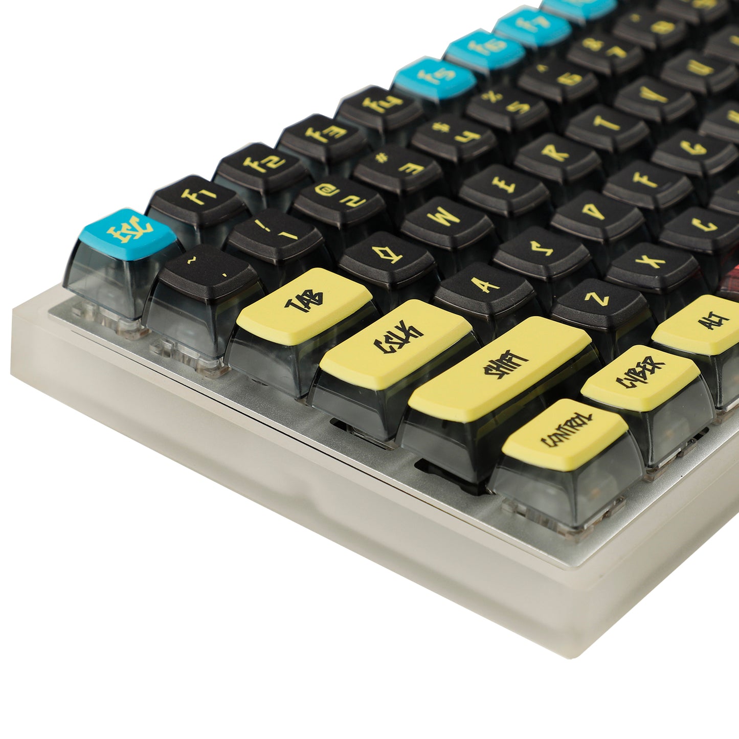YMDK Punk Style Smoky 116 Keycaps(ASA Profile PBT Backlit)