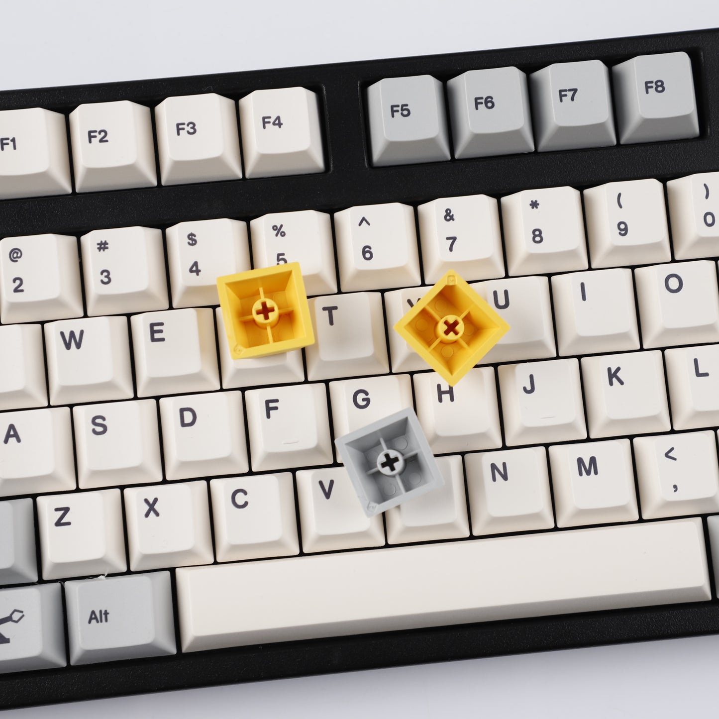 YMDK 142 Heavy Industry Keycaps English Korean Cherry Profile PBT Dye Sub Custom Keycap for MX Mechanical Keyboard Key Caps 65/75/87/98/100/104