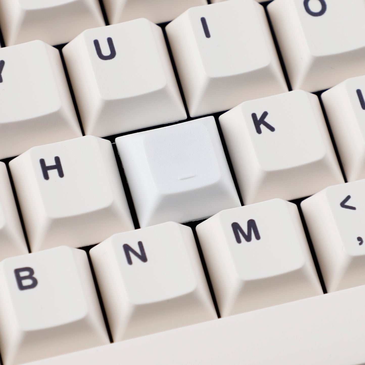 YMDK Blank DSA 1u Keycap 1.4mm PBT FJ blind spot-3pcs Keycaps For MX Switches Keyboard