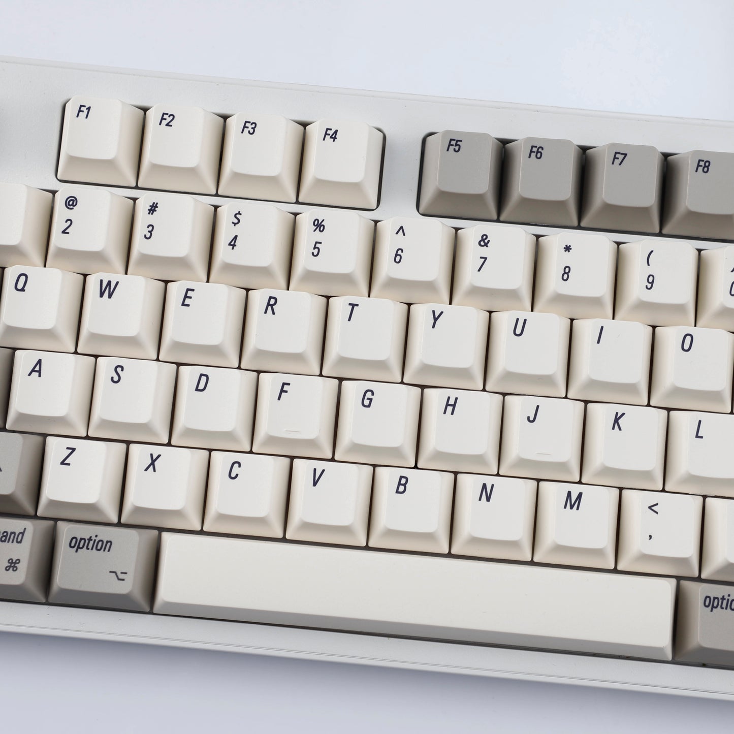 YMDK English Korean 135 Keys MAC Apple Retro Keycaps Cherry Profile PBT Dye Sublimation for 75/87/98/104/108 MX Mechanical Keyboard