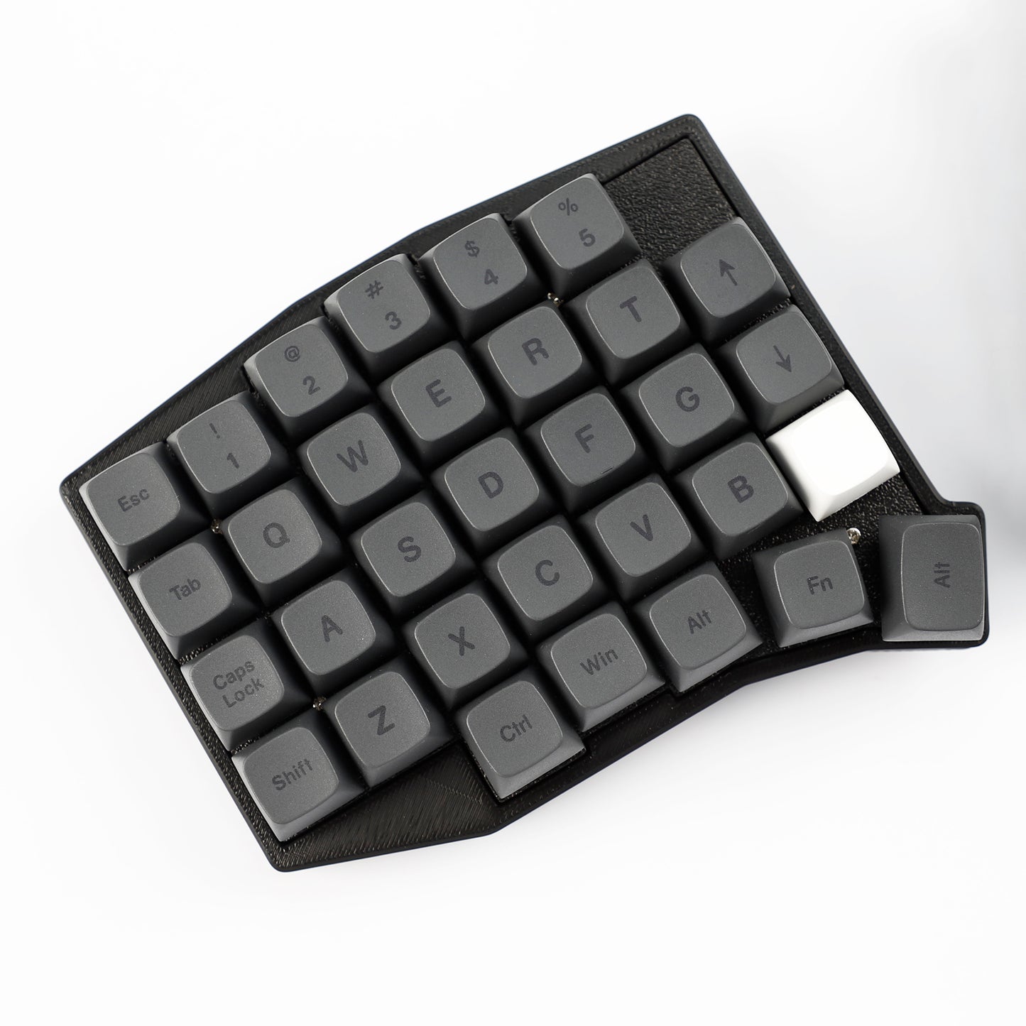 YMDK Sofle Wireless Split Keyboard 2.4Ghz 64 Keys Ergonomic Hotswappable 60% Layout 3D PLA Vial All Key Programmable Mini Independent Gaming Keyboard Kit