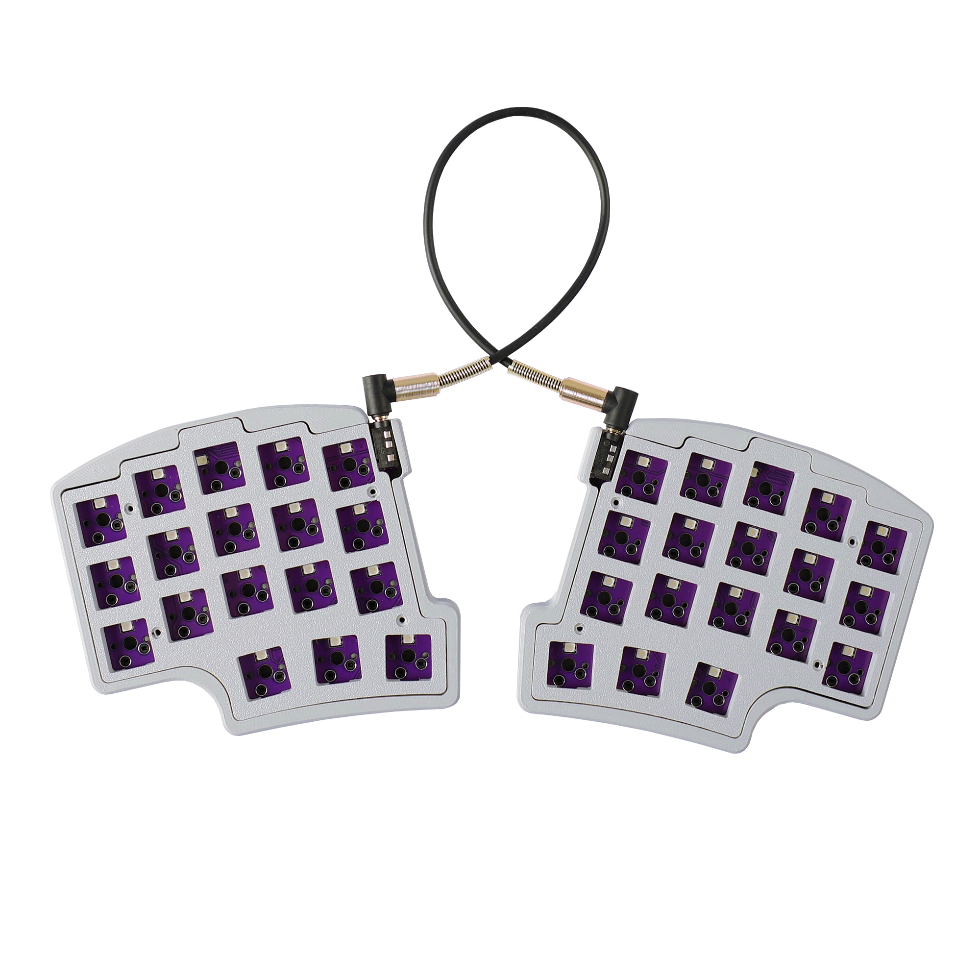YMDK Split36 Keys 3D Print PLA Ergonomics 40 Layout Hotswappable Mech ymdk-split36-keys-3d-print-pla-ergonomics-40-layout-hotswappable-mech