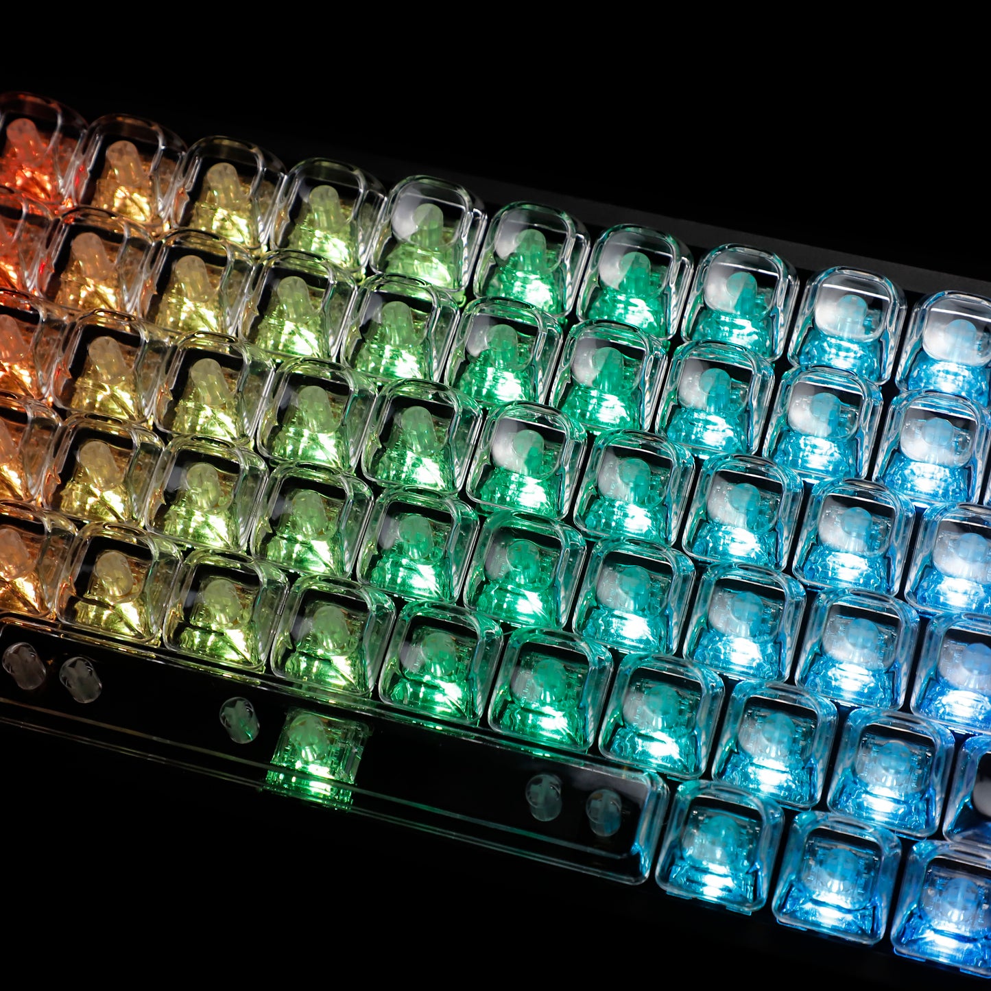 White Clear Blank Keycaps PBT PC MOA Profile Modifier Space Shift Keys 1.25u 1.5u 1.75u 2u 2.25u 2.75u 6.25u DIY