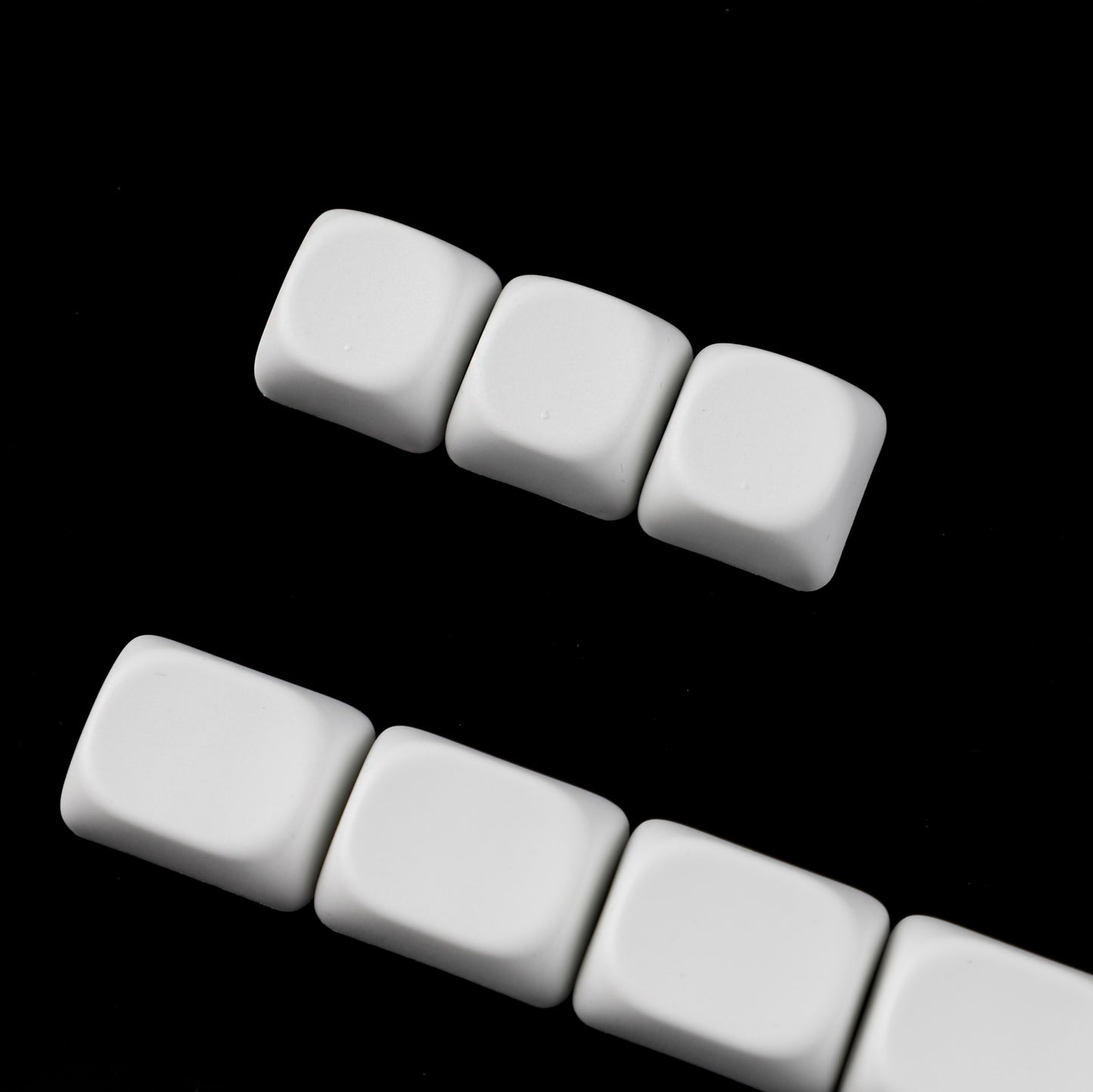 YMDK White Clear Blank Keycaps MOA Profile Modifier Blind Spot ISO Enter Space Shift Keys 1.25u 1.5u 1.75u 2u 2.25u 2.75u 6.25u DIY