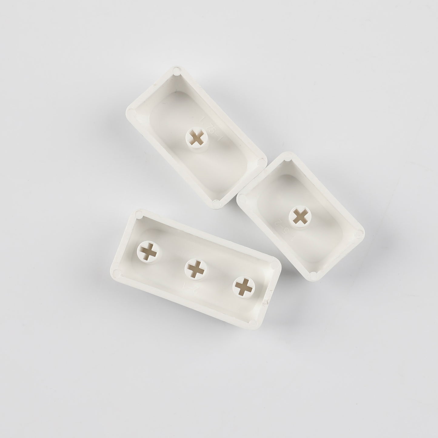White Clear Blank Keycaps PBT PC MOA Profile Modifier Space Shift Keys 1.25u 1.5u 1.75u 2u 2.25u 2.75u 6.25u DIY
