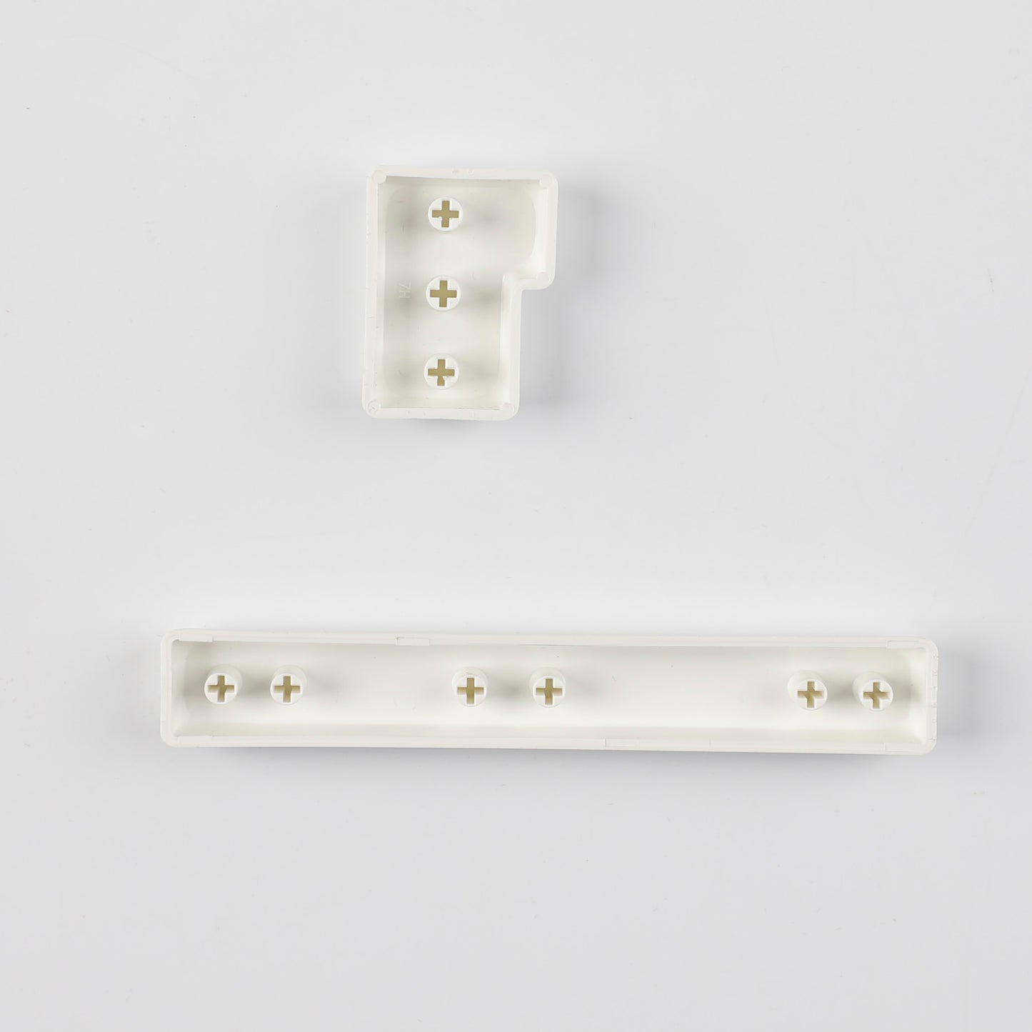YMDK White Clear Blank Keycaps MOA Profile Modifier Blind Spot ISO Enter Space Shift Keys 1.25u 1.5u 1.75u 2u 2.25u 2.75u 6.25u DIY