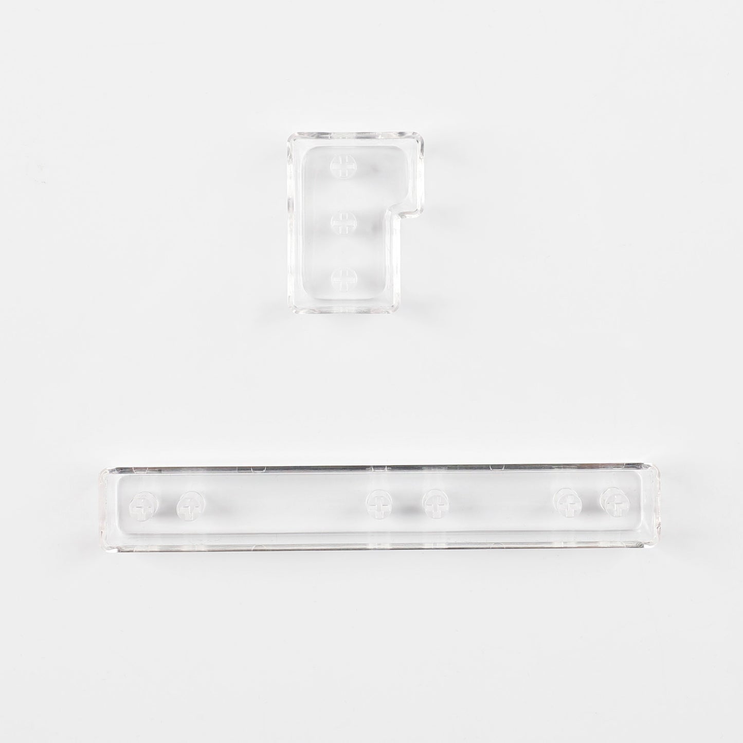YMDK White Clear Blank Keycaps MOA Profile Modifier Blind Spot ISO Enter Space Shift Keys 1.25u 1.5u 1.75u 2u 2.25u 2.75u 6.25u DIY