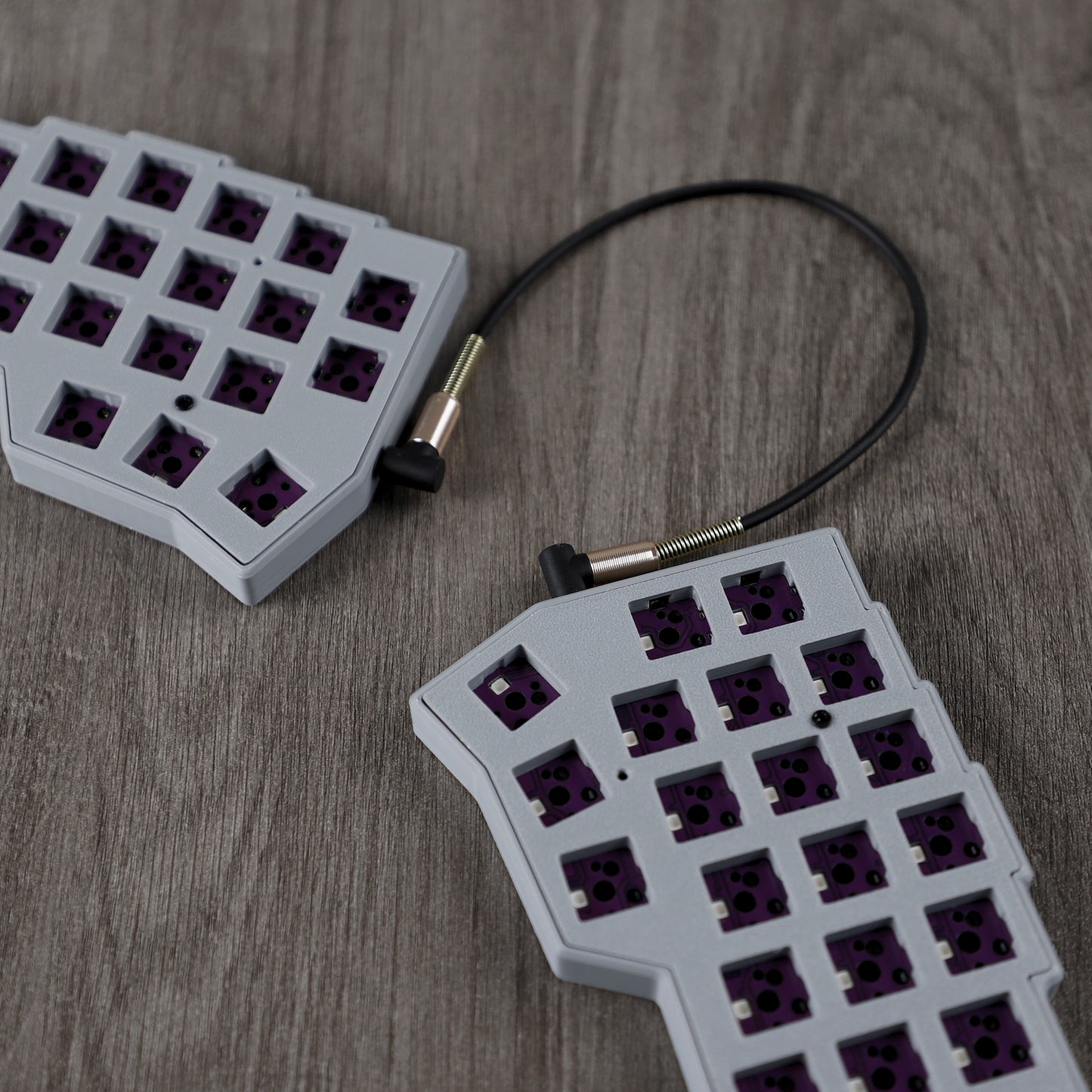 YMDK Split Keyboard Corne V4.1 46 Keys Ergonomic Hotswappable 40% Layout 3D Print case RGB QMK Vial All Key Programmable Mini Independent Gaming Keyboard Kit