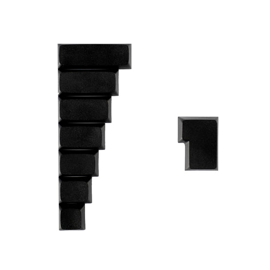 YMDK Single Keycap Blank Thick PBT XDA Profile Modifier Tab Enter Shift Capslock Ctrl Alt Custom Keycaps For DIY