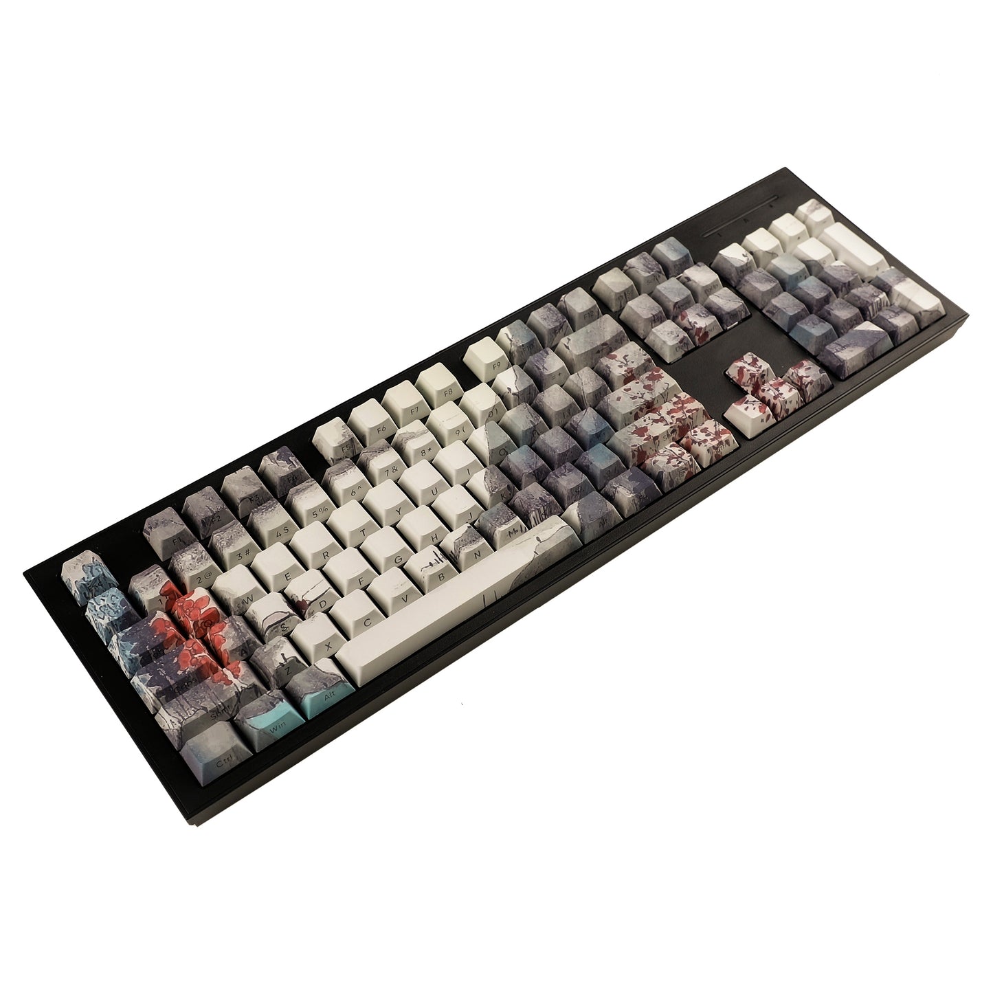YMDK 134 Custom PBT Double Shot Side-lit Shine Through Translucent Backlit Cherry Profile keycap