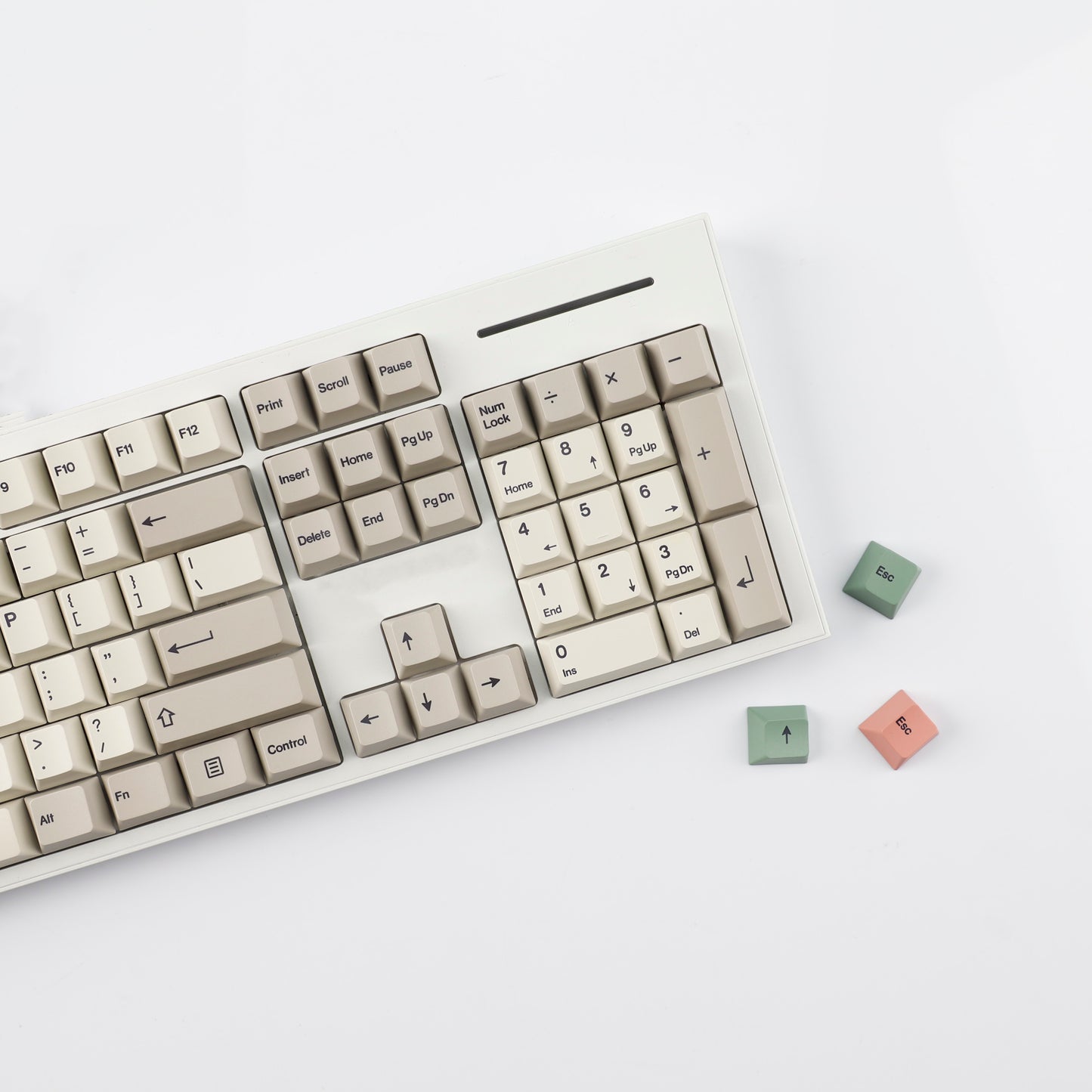 YMDK 161 Keys 9009 English Korean German QWERTZ Cherry Profile Dye Sub Top Print PBT Keycap for 61/68/87/98/104/108 Layout MX Mechanical Keyboard