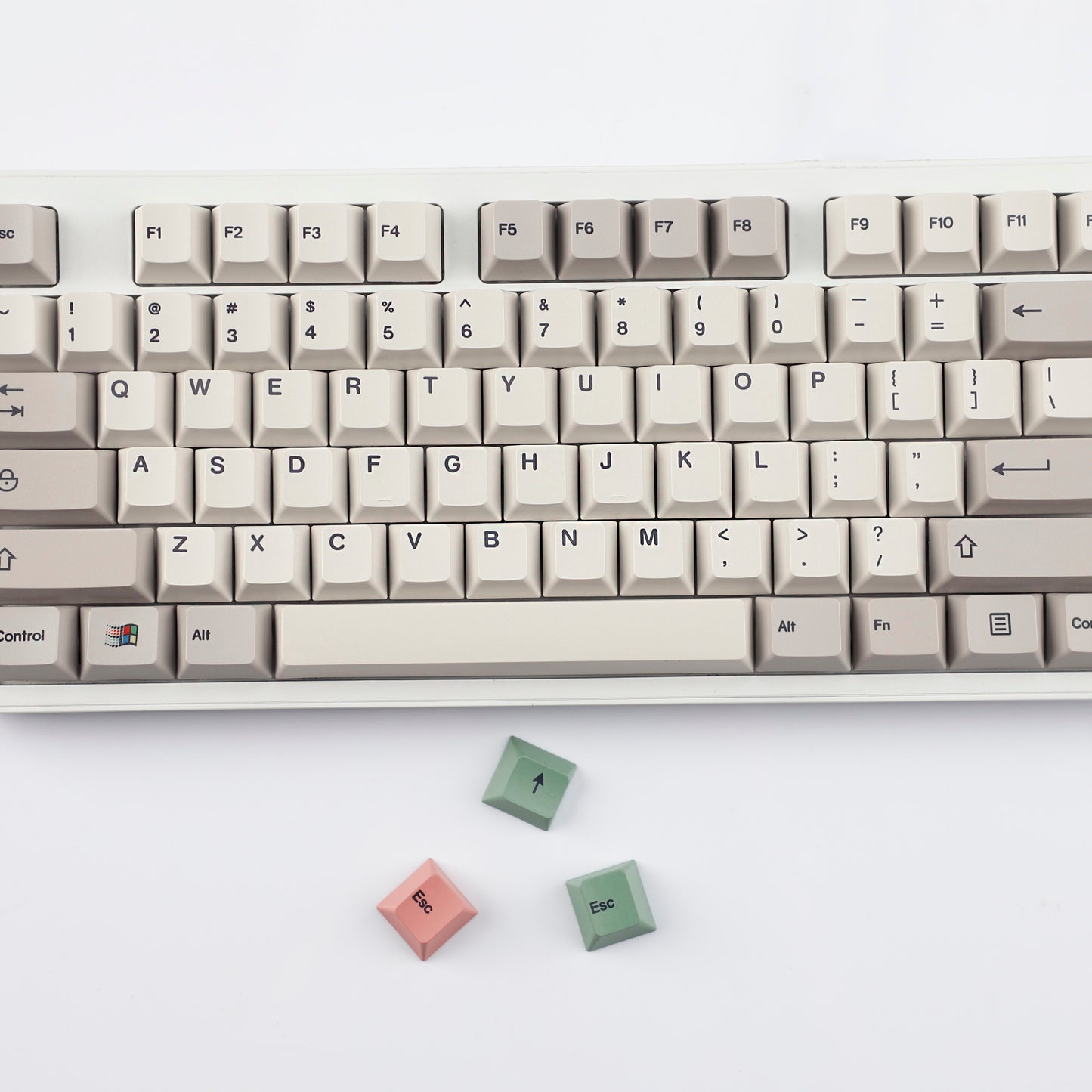 YMDK 161 Keys 9009 English Korean German QWERTZ Cherry Profile Dye Sub Top Print PBT Keycap for 61/68/87/98/104/108 Layout MX Mechanical Keyboard