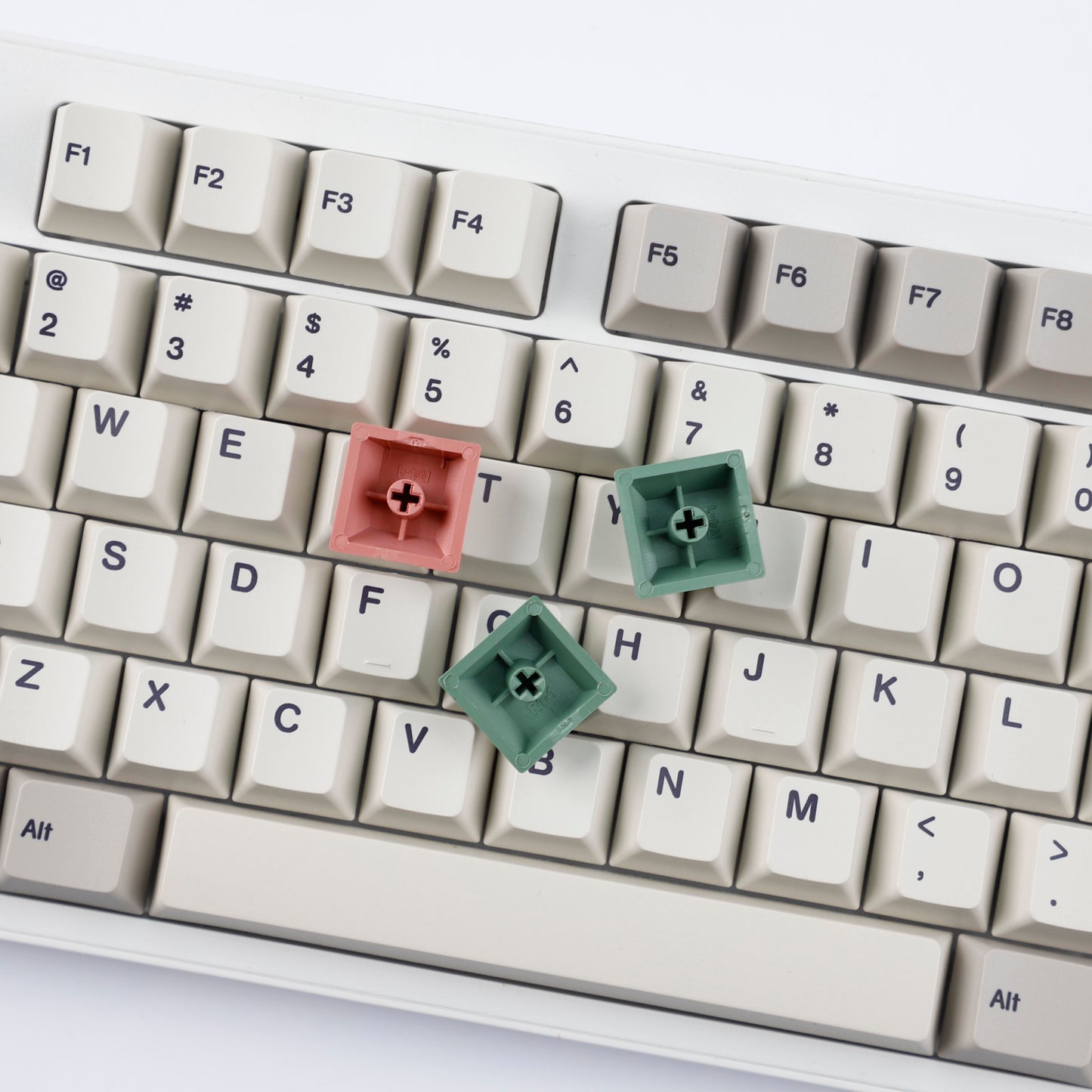 YMDK 161 Keys 9009 English Korean German QWERTZ Cherry Profile Dye Sub Top Print PBT Keycap for 61/68/87/98/104/108 Layout MX Mechanical Keyboard