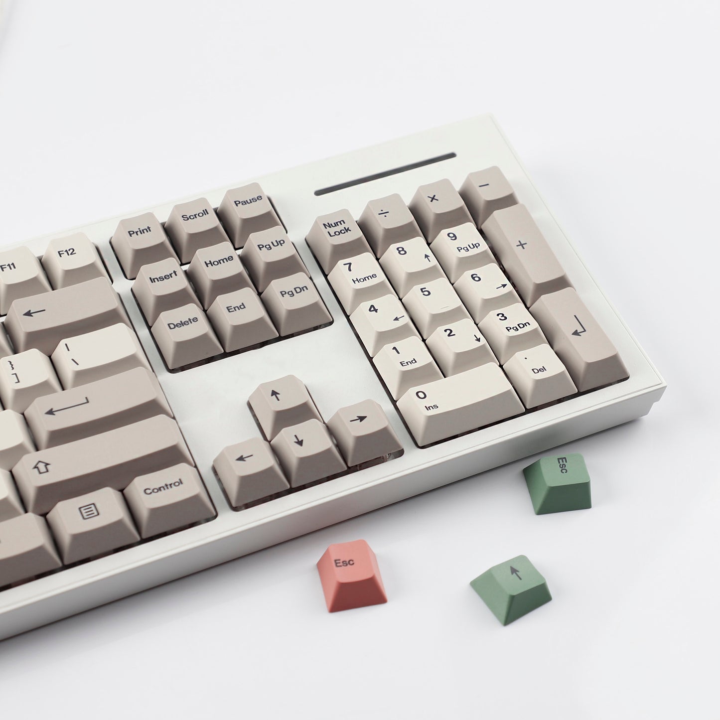 YMDK 161 Keys 9009 English Korean German QWERTZ Cherry Profile Dye Sub Top Print PBT Keycap for 61/68/87/98/104/108 Layout MX Mechanical Keyboard