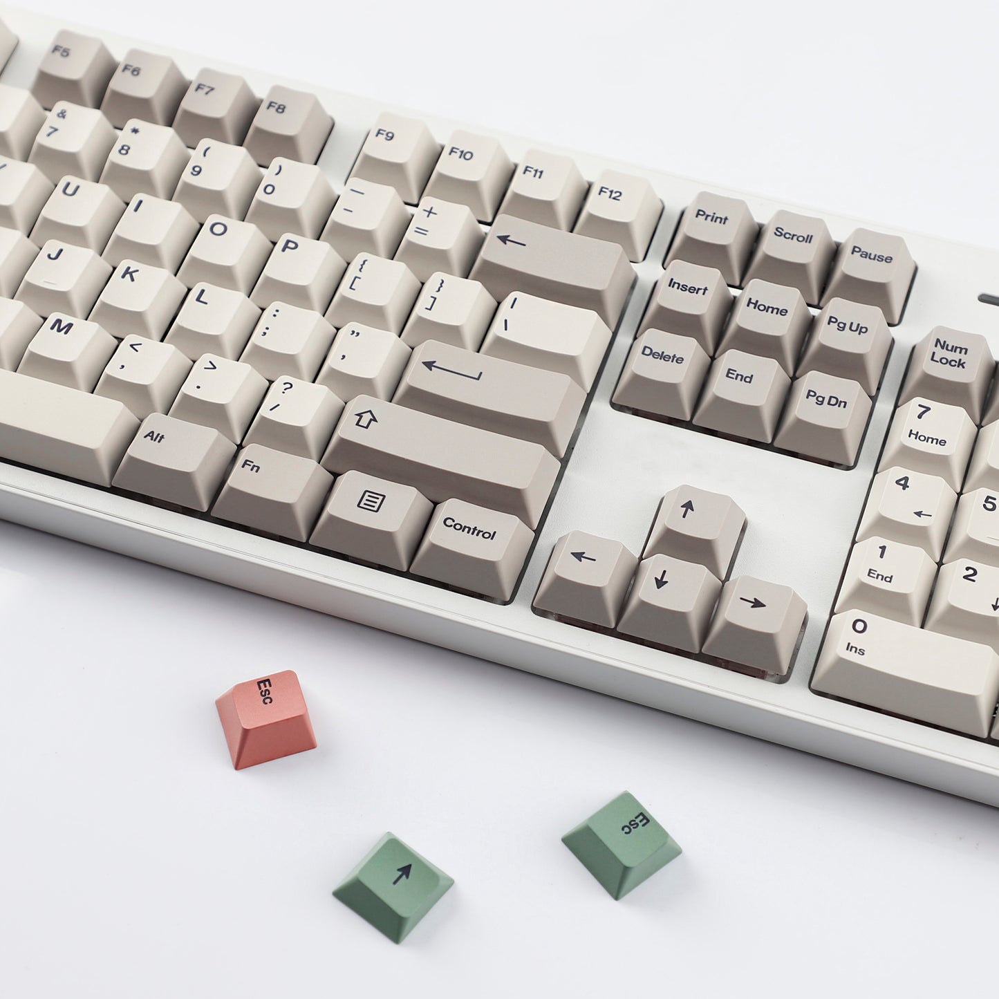 YMDK 161 Keys 9009 English Korean German QWERTZ Cherry Profile Dye Sub Top Print PBT Keycap for 61/68/87/98/104/108 Layout MX Mechanical Keyboard