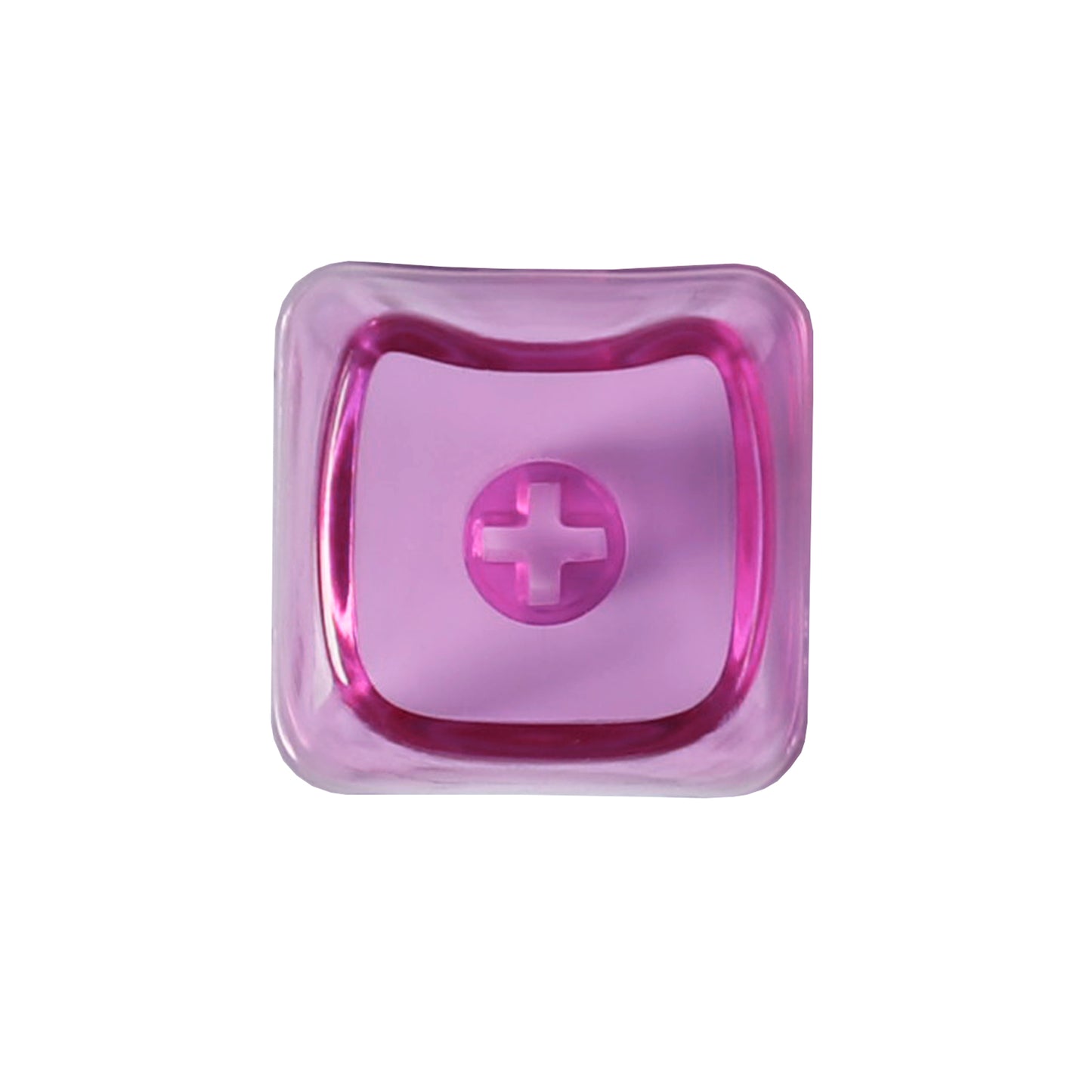 YMDK Cat Shape Blank 1u Keycap Thick 1.45mm Personality Cute Custom Keycaps PC Smooth Surface for MX Mechanical Gaming Keyboard