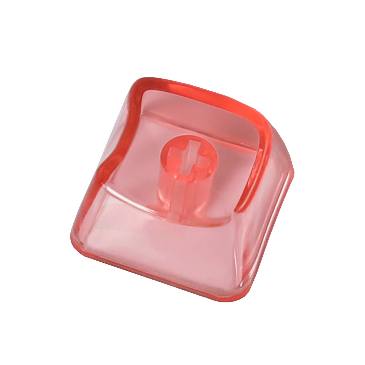 YMDK Cat Shape Blank 1u Keycap Thick 1.45mm Personality Cute Custom Keycaps PC Smooth Surface for MX Mechanical Gaming Keyboard