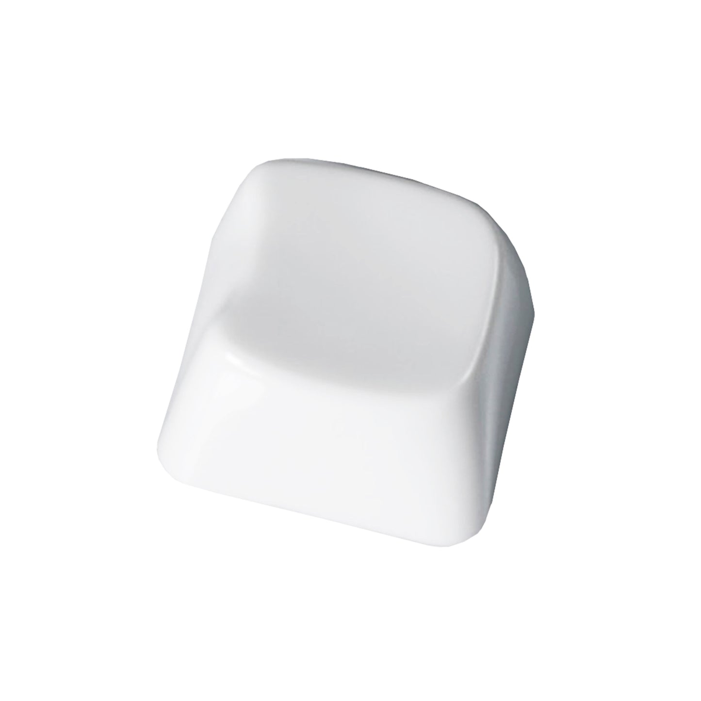 YMDK Cat Shape Blank 1u Keycap Thick 1.45mm Personality Cute Custom Keycaps PC Smooth Surface for MX Mechanical Gaming Keyboard