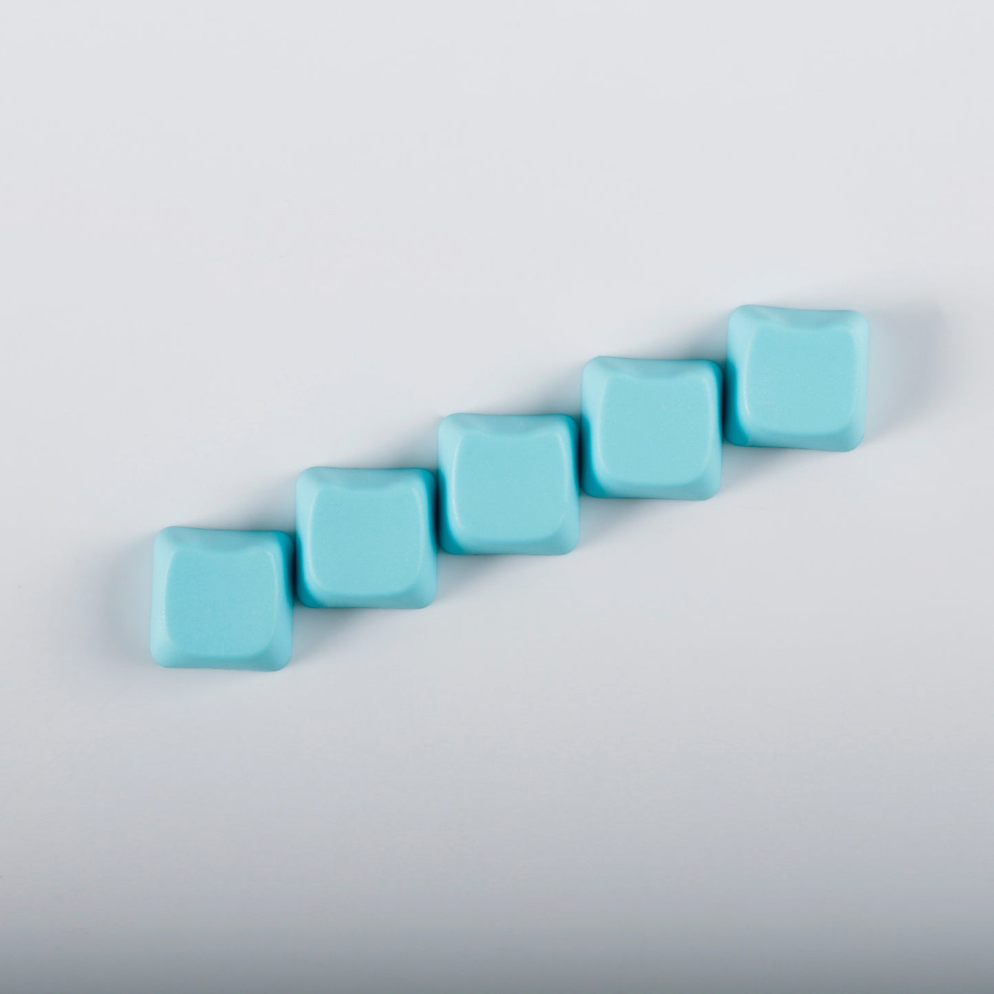 YMDK Cat Shape Blank 1u Keycap Thick 1.45mm Personality Cute Custom Keycaps PC Smooth Surface for MX Mechanical Gaming Keyboard