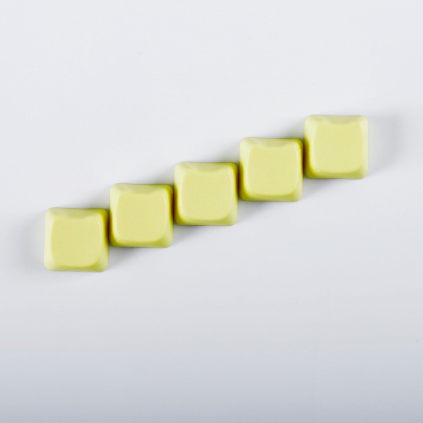 YMDK Cat Shape Blank 1u Keycap Thick 1.45mm Personality Cute Custom Keycaps PC Smooth Surface for MX Mechanical Gaming Keyboard