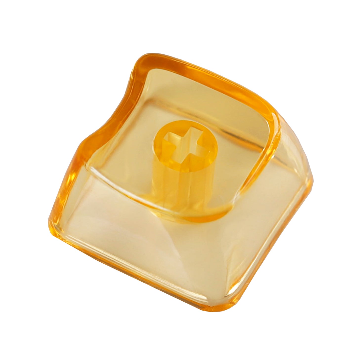 YMDK Cat Shape Blank 1u Keycap Thick 1.45mm Personality Cute Custom Keycaps PC Smooth Surface for MX Mechanical Gaming Keyboard