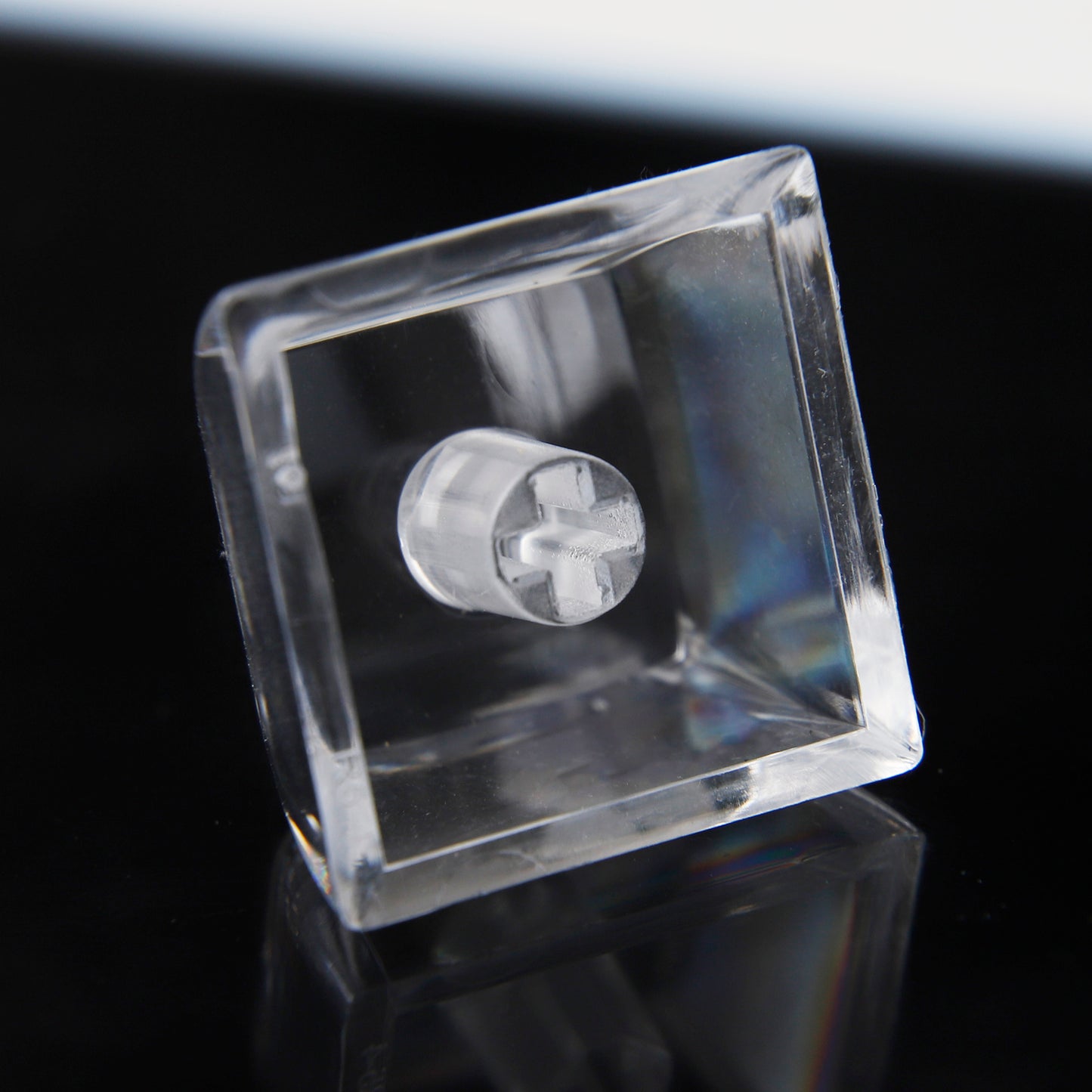 800 PCS XDA V2 ZDA 1u Keycaps Blank Clear PC Height≈9.6mm(Wholesale)