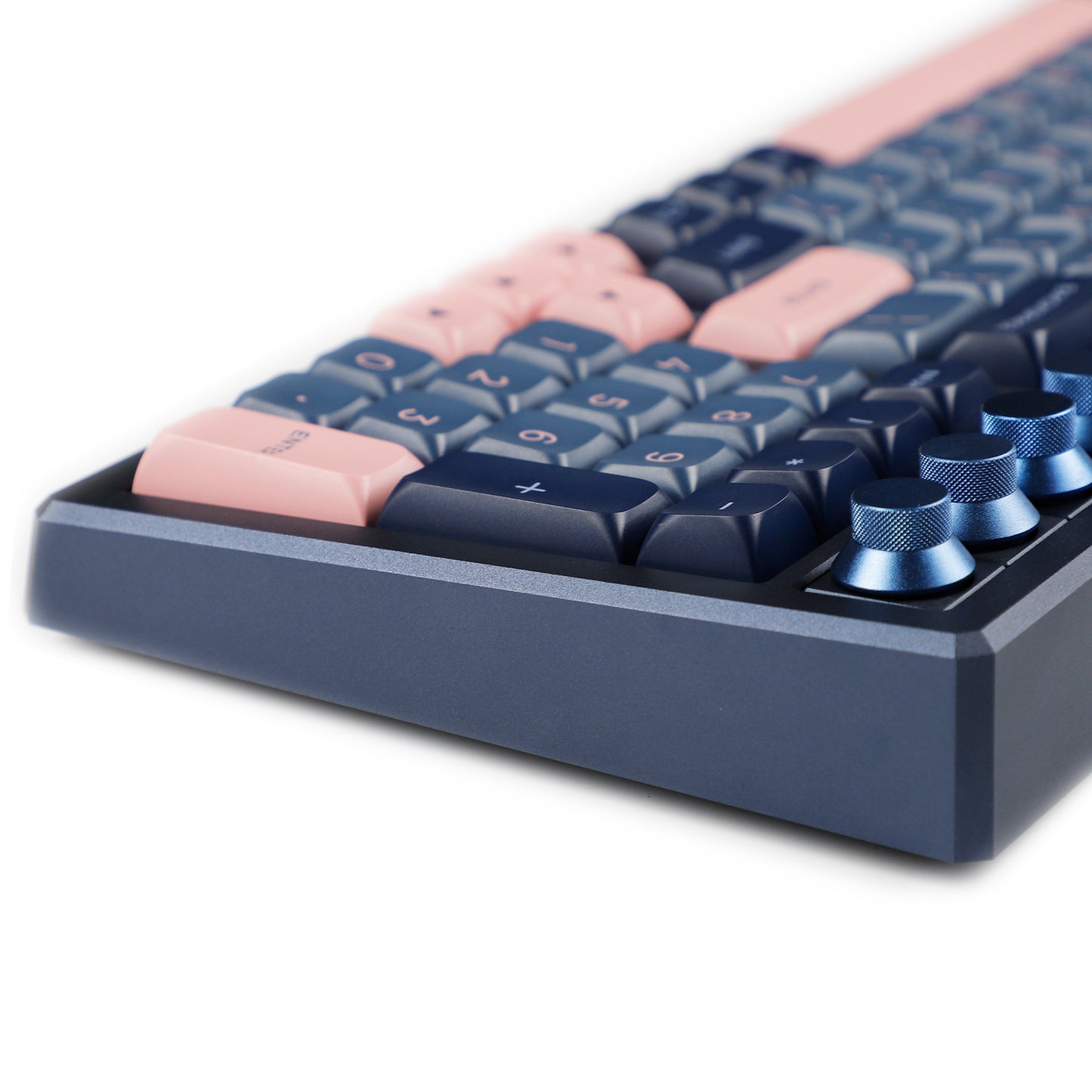 SKYLOONG GK980 Aluminum Case 4 Knobs Triple-Mode 1800 Gasket RGB Hot Swappable Macro Programmable Bluetooth Wired 2.4G Fully Mechanical Keyboard