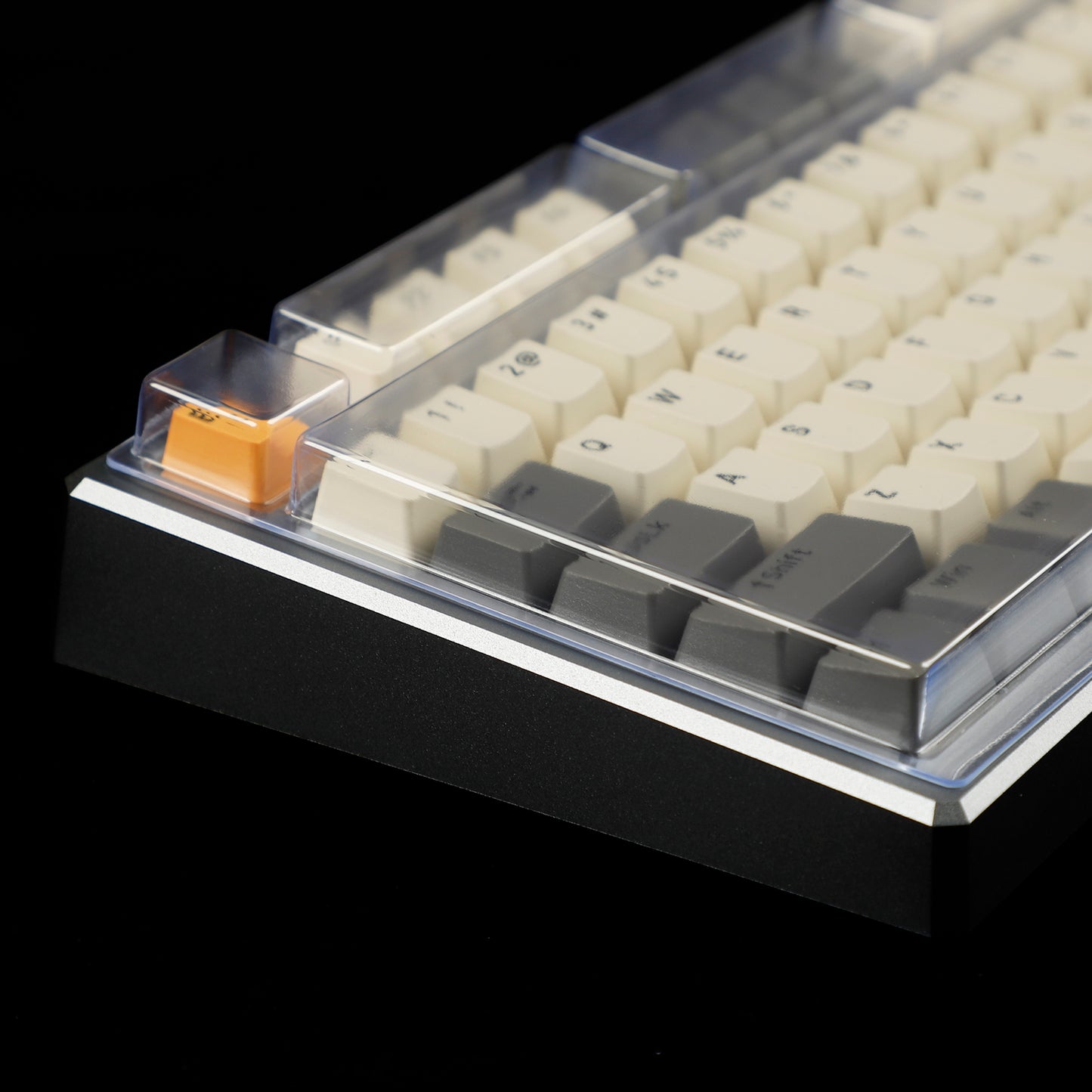 GK980 Aluminum Triple-Mode 4 Knobs Gasket RGB Hot Swappable Bluetooth 2.4G Mechanical Keyboard Kit(Macro Programmable)
