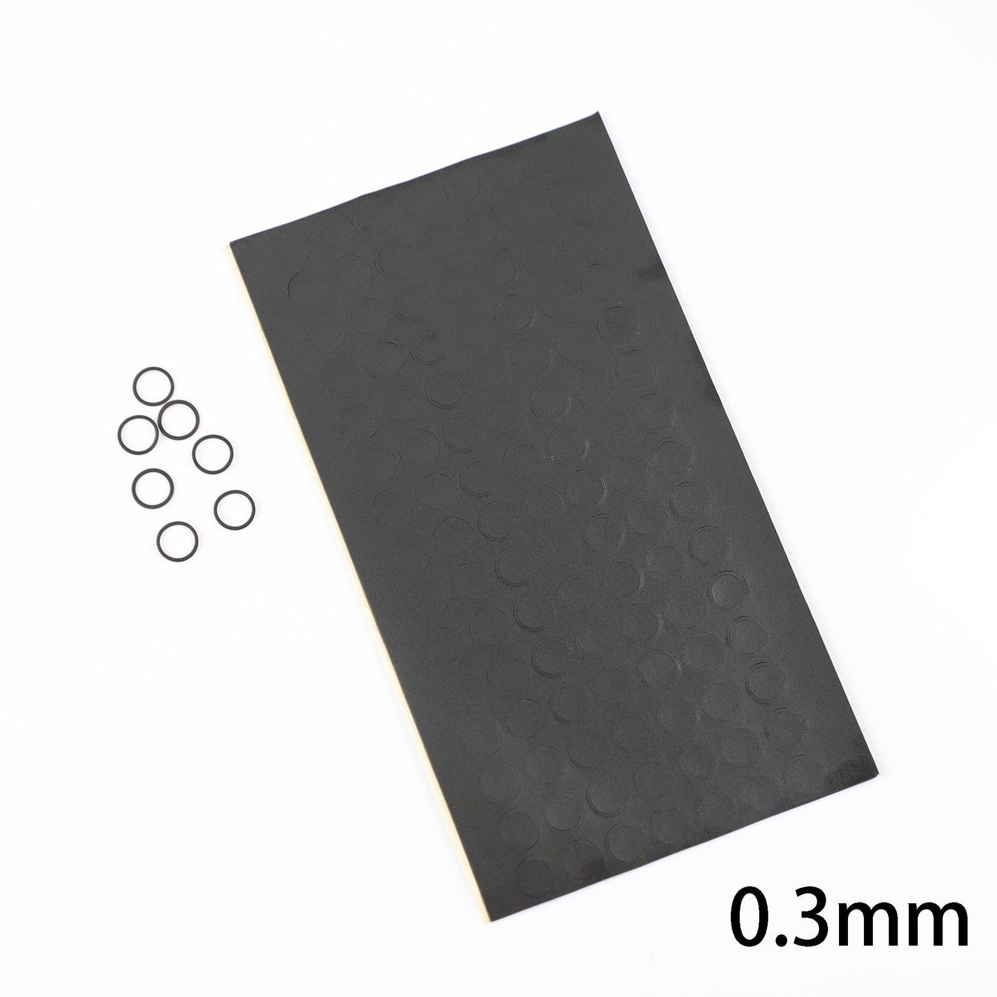 Poron Silence O-Ring for Topre Capacitive DEC Keyboard Switch 105-pack Compatible Topre HHKB