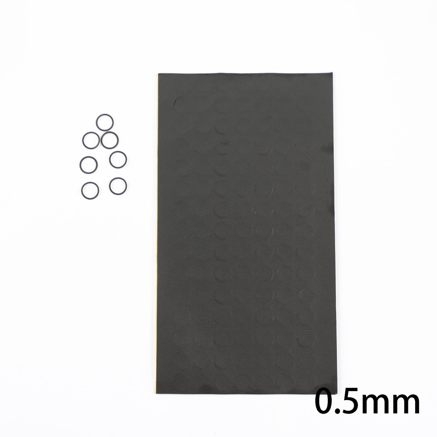 Poron Silence O-Ring for Topre Capacitive DEC Keyboard Switch 105-pack Compatible Topre HHKB