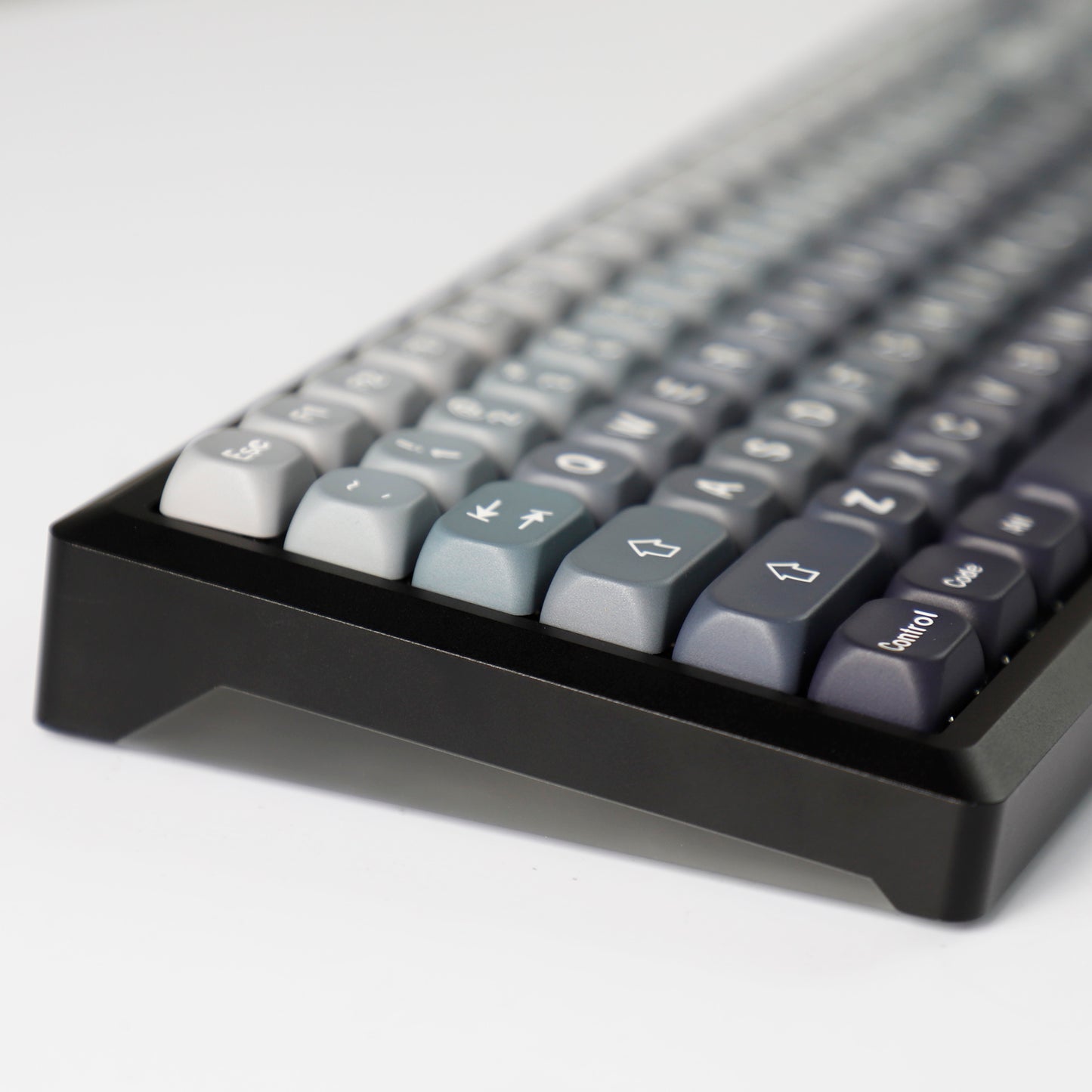 YMDK 132 Gradient MOA Profile Keycaps PBT Dye Sub Top Print Keycap Cute Custom Key Caps for 60 75 100% MX Mechanical Keyboards