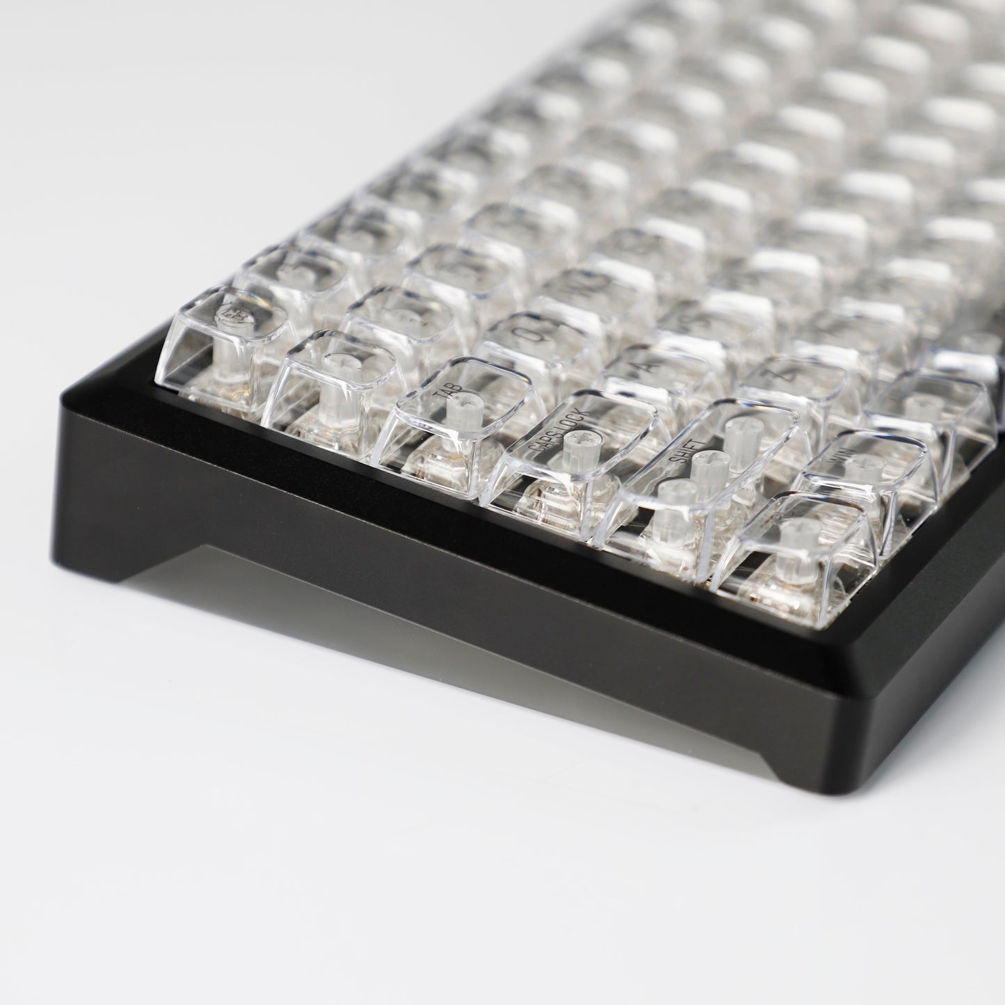 YMDK PC Keycap 119 Keys Shine Through Top UV Printing MDA Profile Cool Custom Keycaps for MX Mechanical Keyboard
