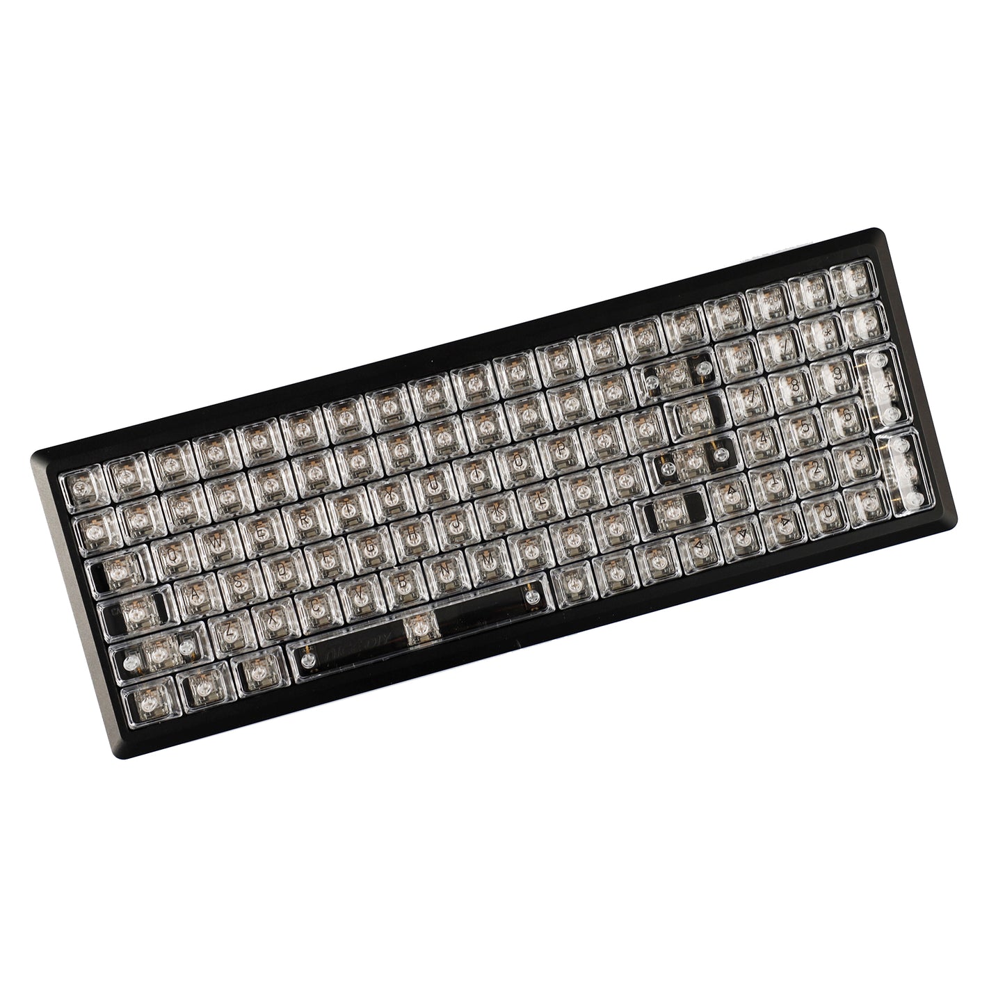 YMDK PC Keycap 119 Keys Shine Through Top UV Printing MDA Profile Cool Custom Keycaps for MX Mechanical Keyboard