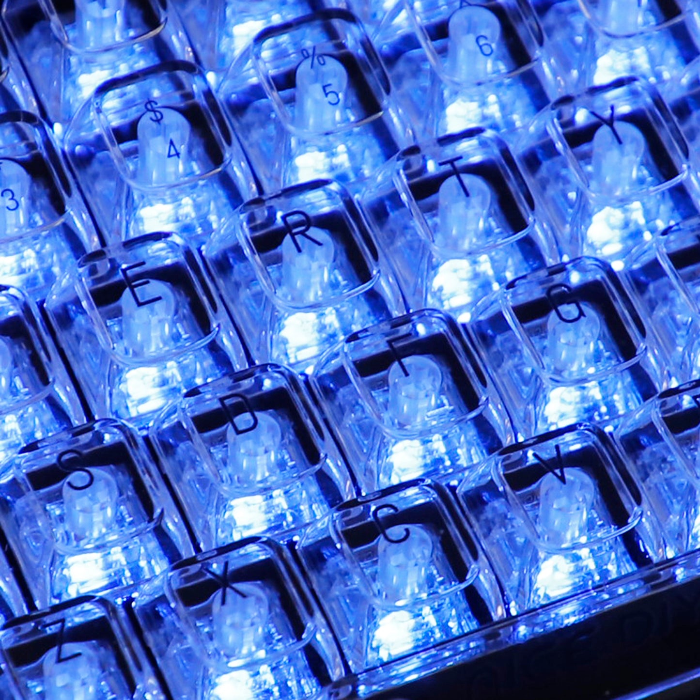 YMDK PC Keycap 119 Keys Shine Through Top UV Printing MDA Profile Cool Custom Keycaps for MX Mechanical Keyboard