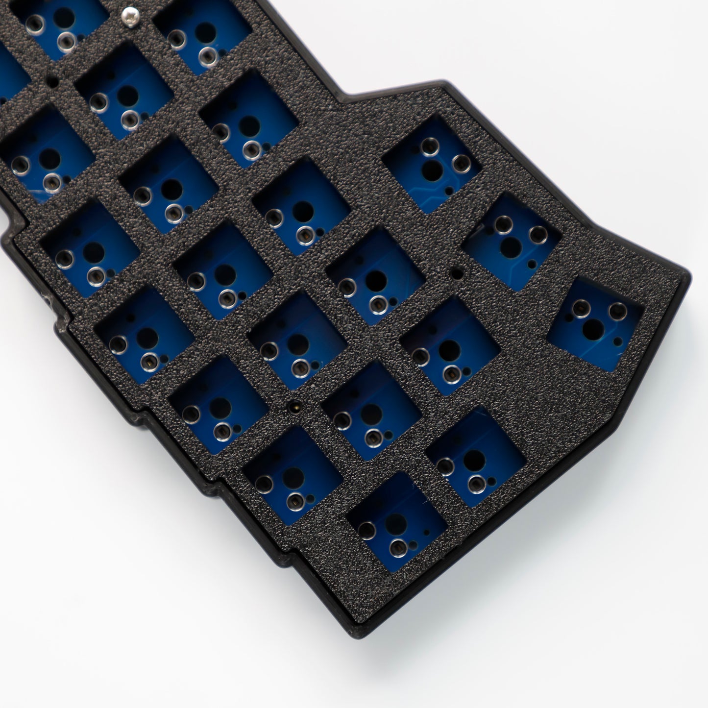 YMDK 2.4Ghz Wireless Split Keyboard Corne V4 46 Keys Ergonomic Hotswappable 40% Layout 3D PLA Vial All Key Programmable Mini Independent Gaming Keyboard Kit