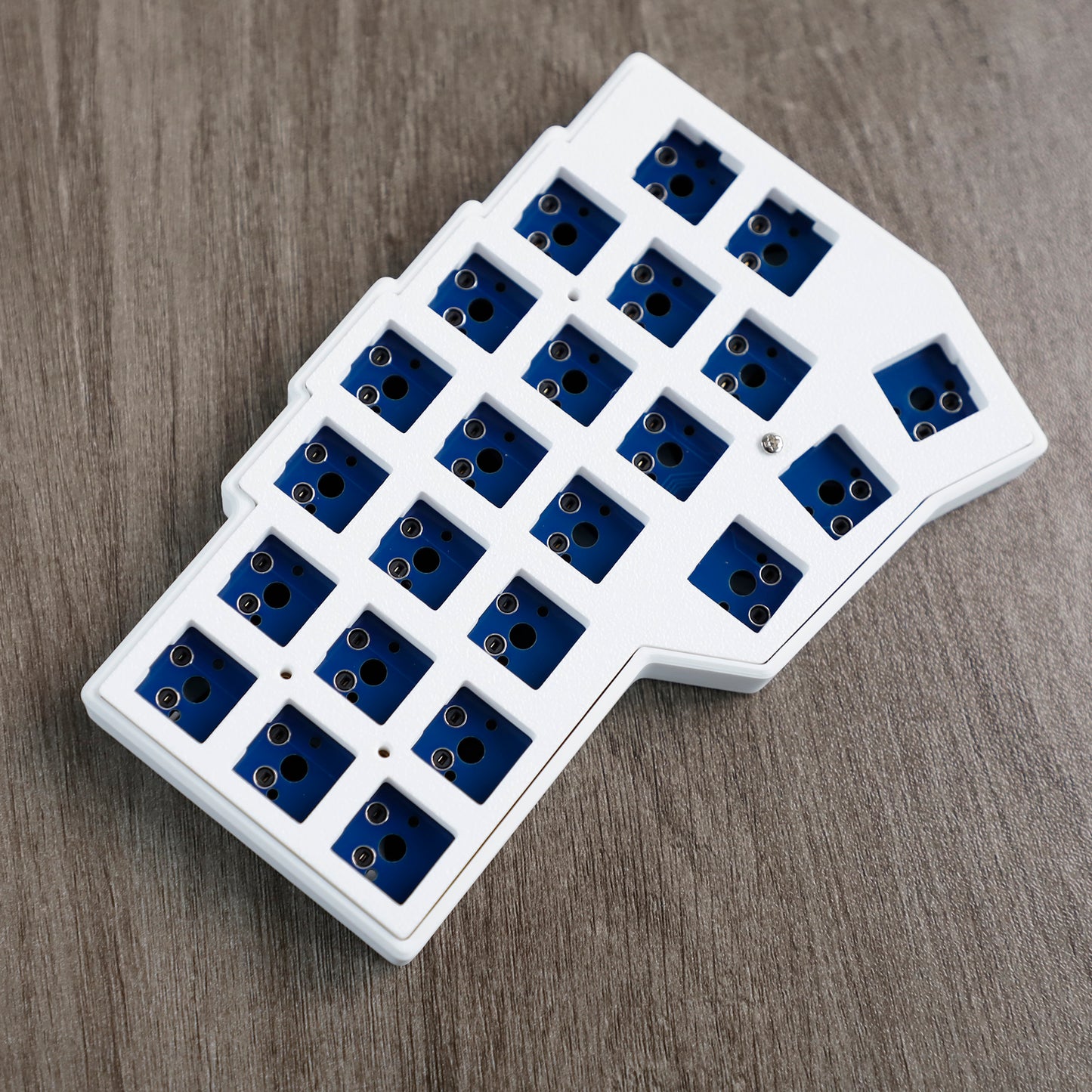 YMDK 2.4Ghz Wireless Split Keyboard Corne V4 46 Keys Ergonomic Hotswappable 40% Layout 3D PLA Vial All Key Programmable Mini Independent Gaming Keyboard Kit