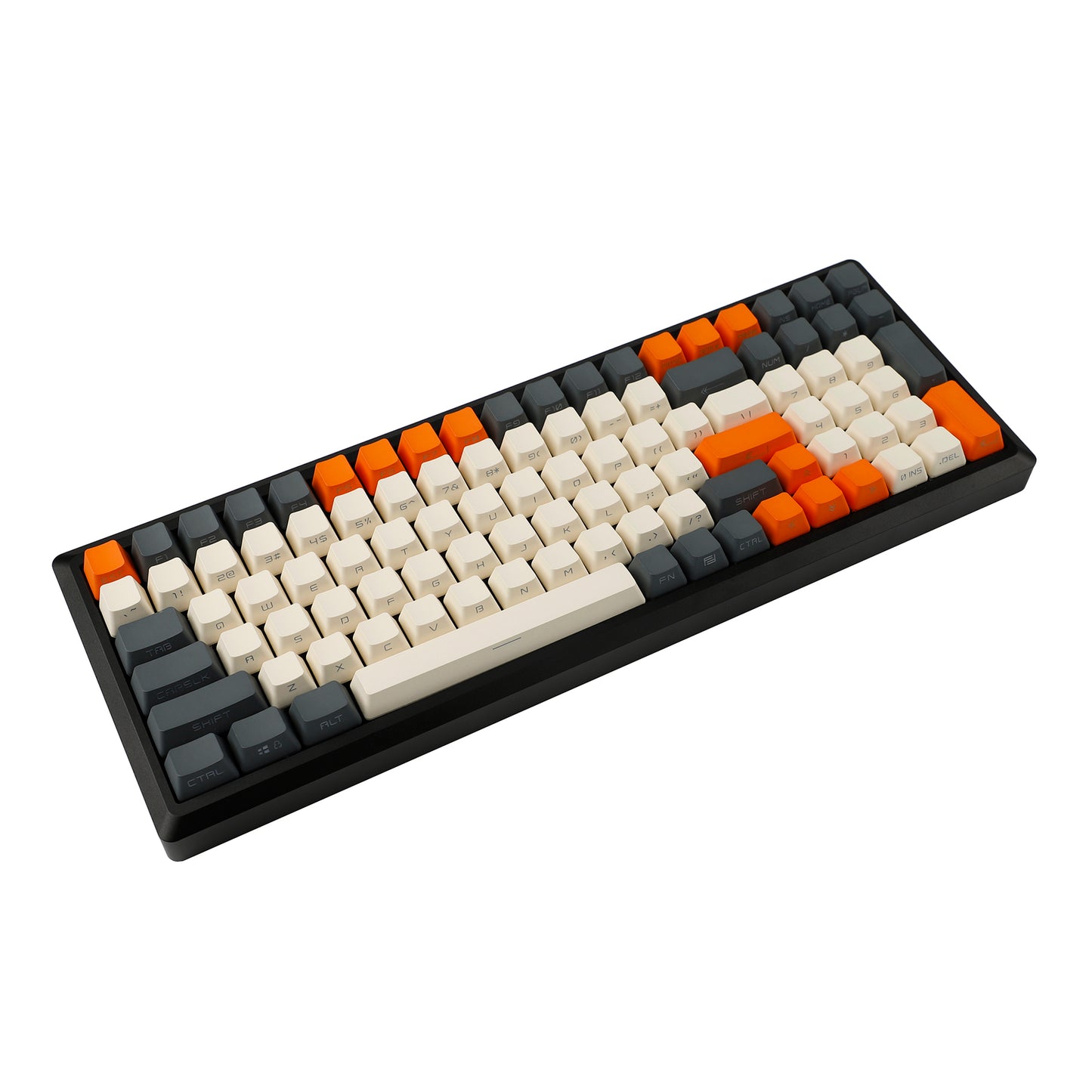 YMDK Carbon Sidelit 134 Keycaps(Double Shot OEM Profile/108 TKL 61 65% NJ80 NCR80 84 96 Using)