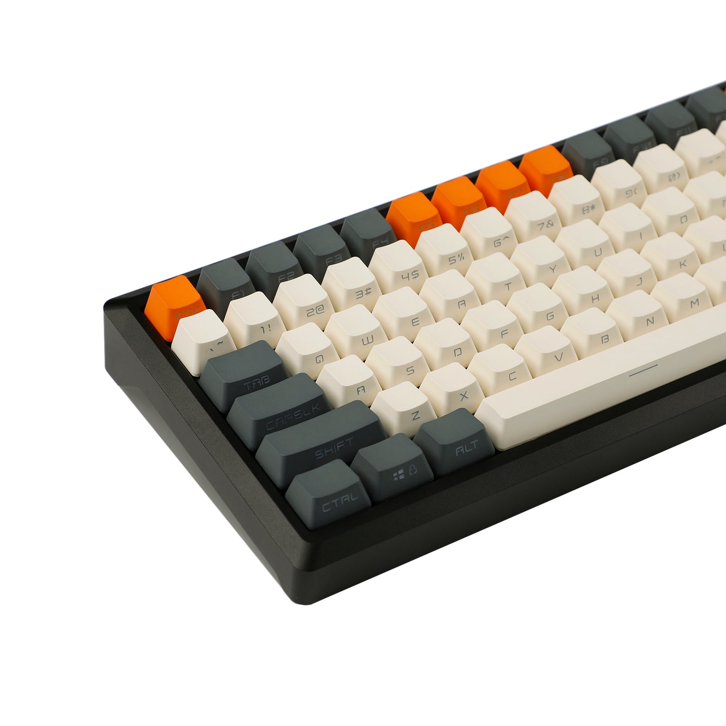 YMDK Carbon Sidelit 134 Keycaps(Double Shot OEM Profile/108 TKL 61 65% NJ80 NCR80 84 96 Using)