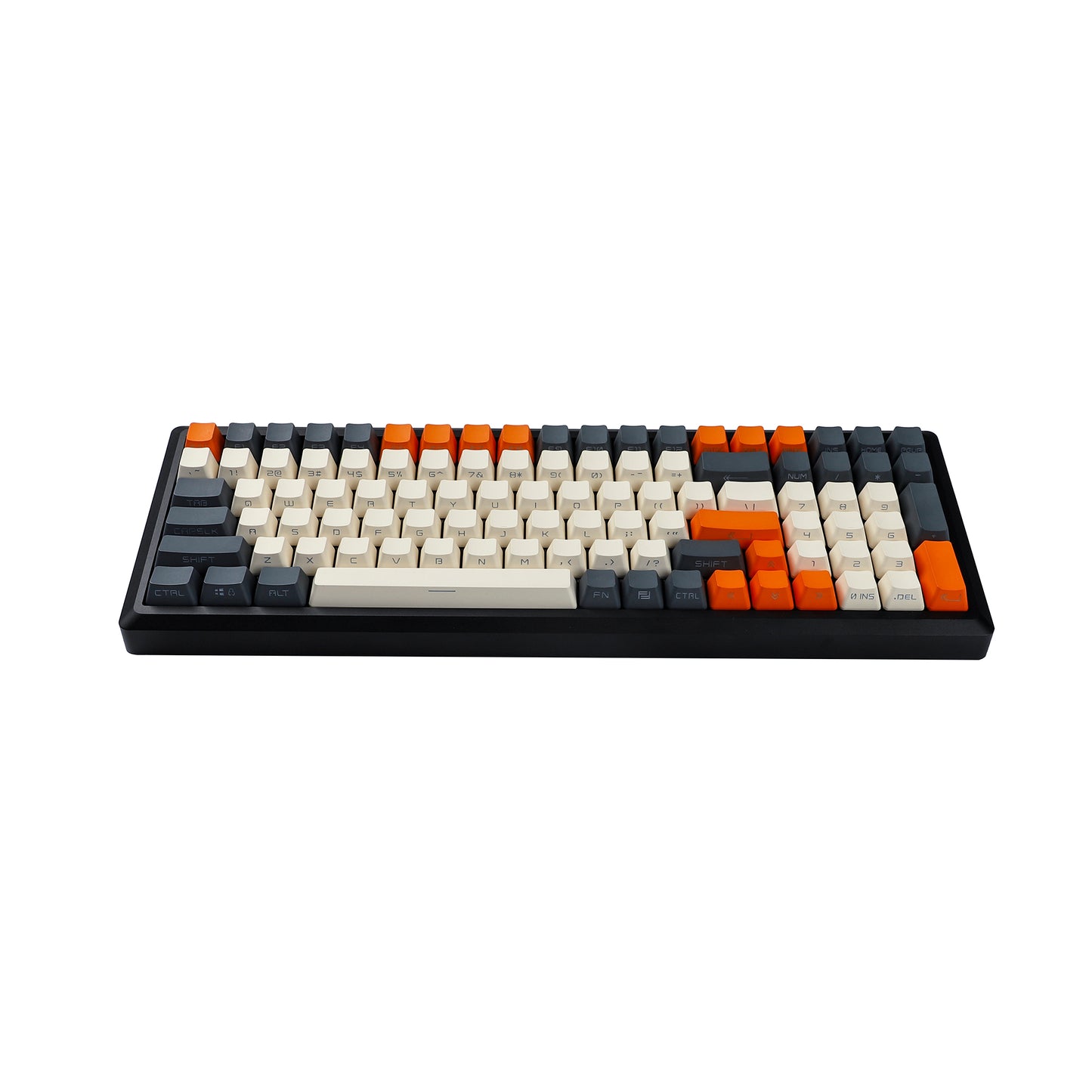 YMDK Carbon Sidelit 134 Keycaps(Double Shot OEM Profile/108 TKL 61 65% NJ80 NCR80 84 96 Using)