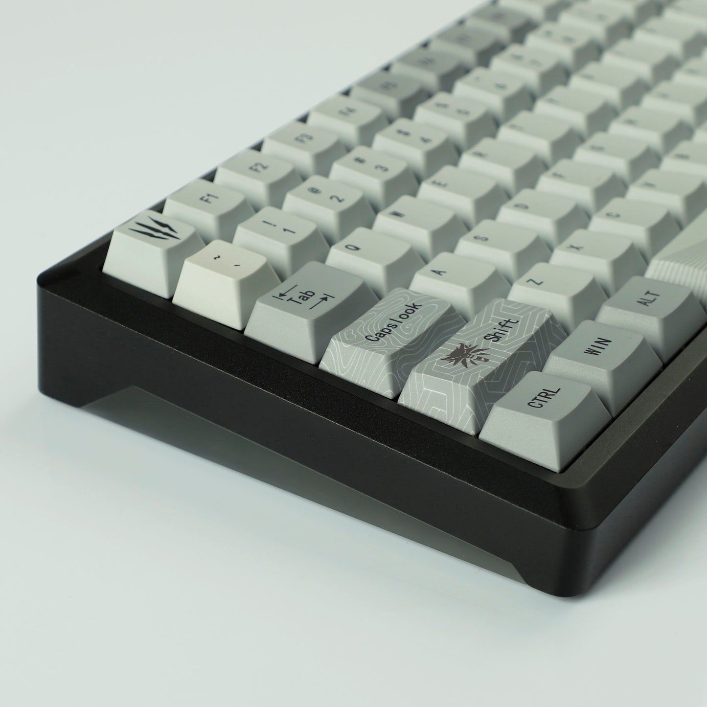 YMDK Wild Hunt Theme PBT Keycap 134 Keys Dye Sub Cherry Profile Top Print Custom Keycaps for MX Mechanical Keyboard