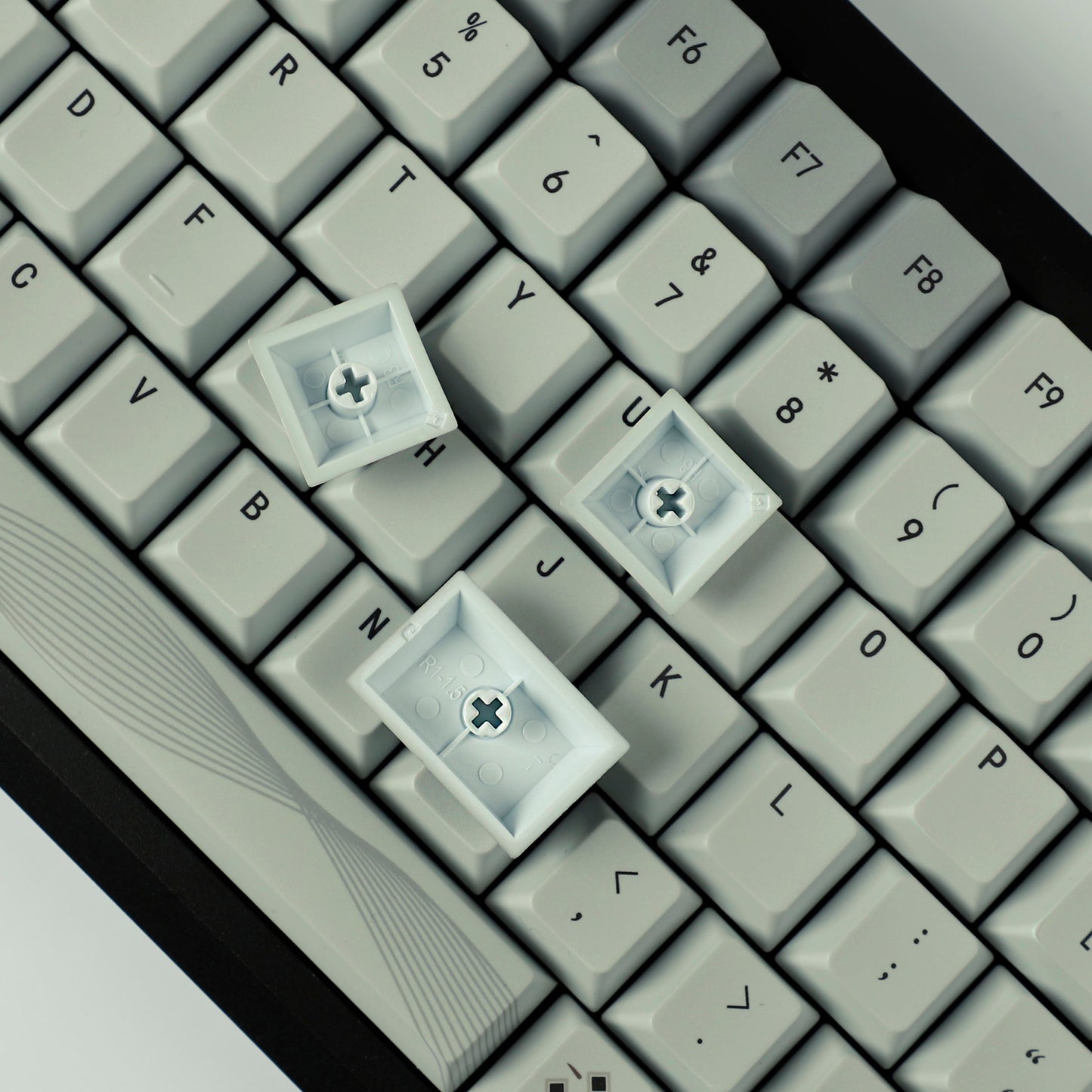 YMDK Wild Hunt Theme PBT Keycap 134 Keys Dye Sub Cherry Profile Top Print Custom Keycaps for MX Mechanical Keyboard