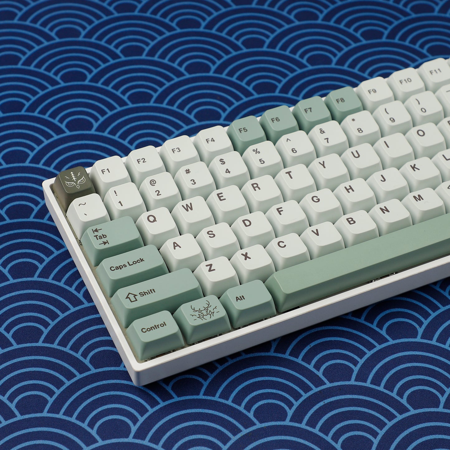YMDK Dense Fog MDA Profile 141 Keycaps(Dye Sub 1.55mm)