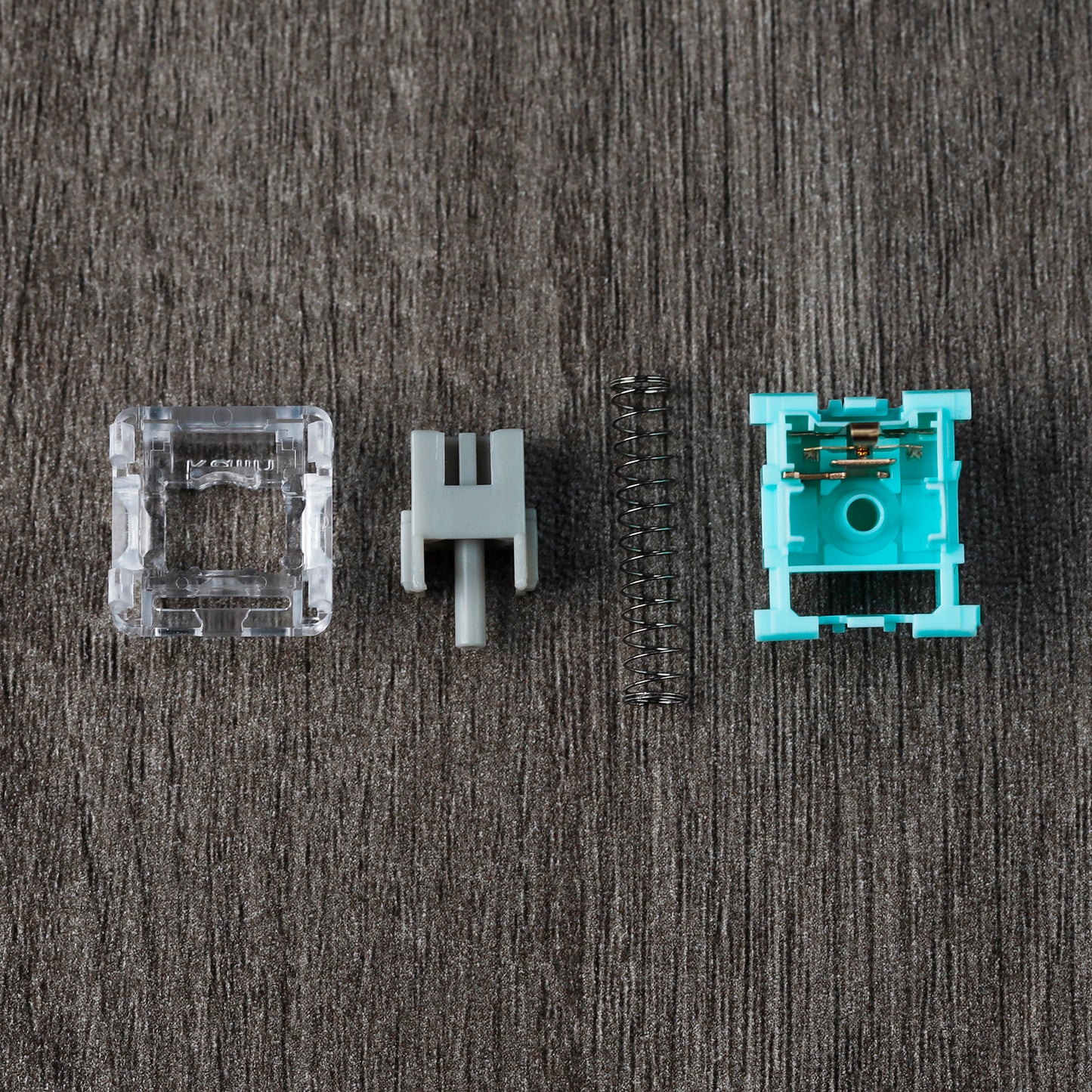Kailh x Skyloong 5 Pin Linear Mechanical Switch Transparent Cover 40gf Lavender 45gf Speed Silver for Mechanical Keyboard