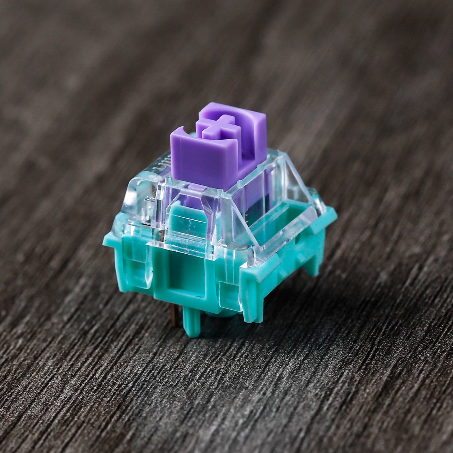 Kailh x Skyloong 5 Pin Linear Mechanical Switch Transparent Cover 40gf Lavender 45gf Speed Silver for Mechanical Keyboard