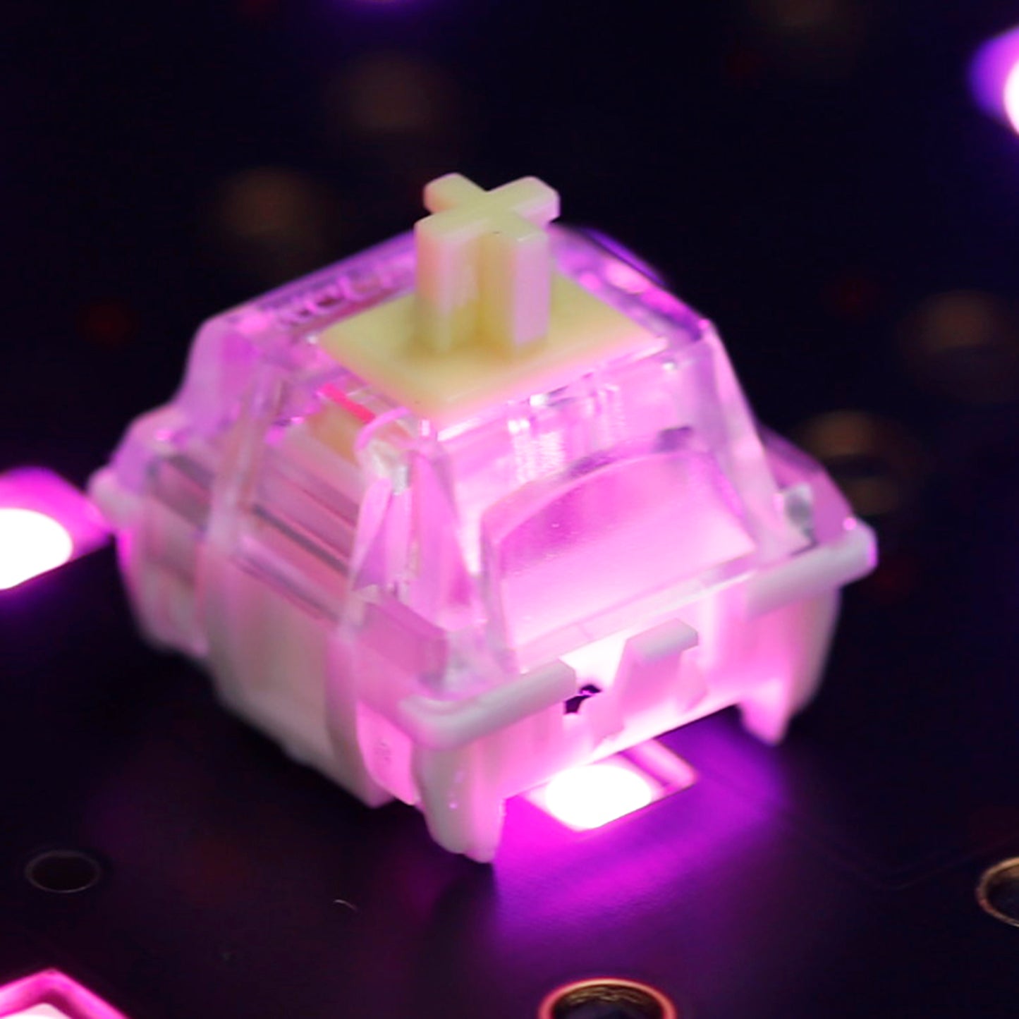 Gateron Jupiter Banana Red Switch 3 Pin SMD Pre-lubed RGB Customized DIY Switches Hot Swap Mechanical Gaming Keyboard