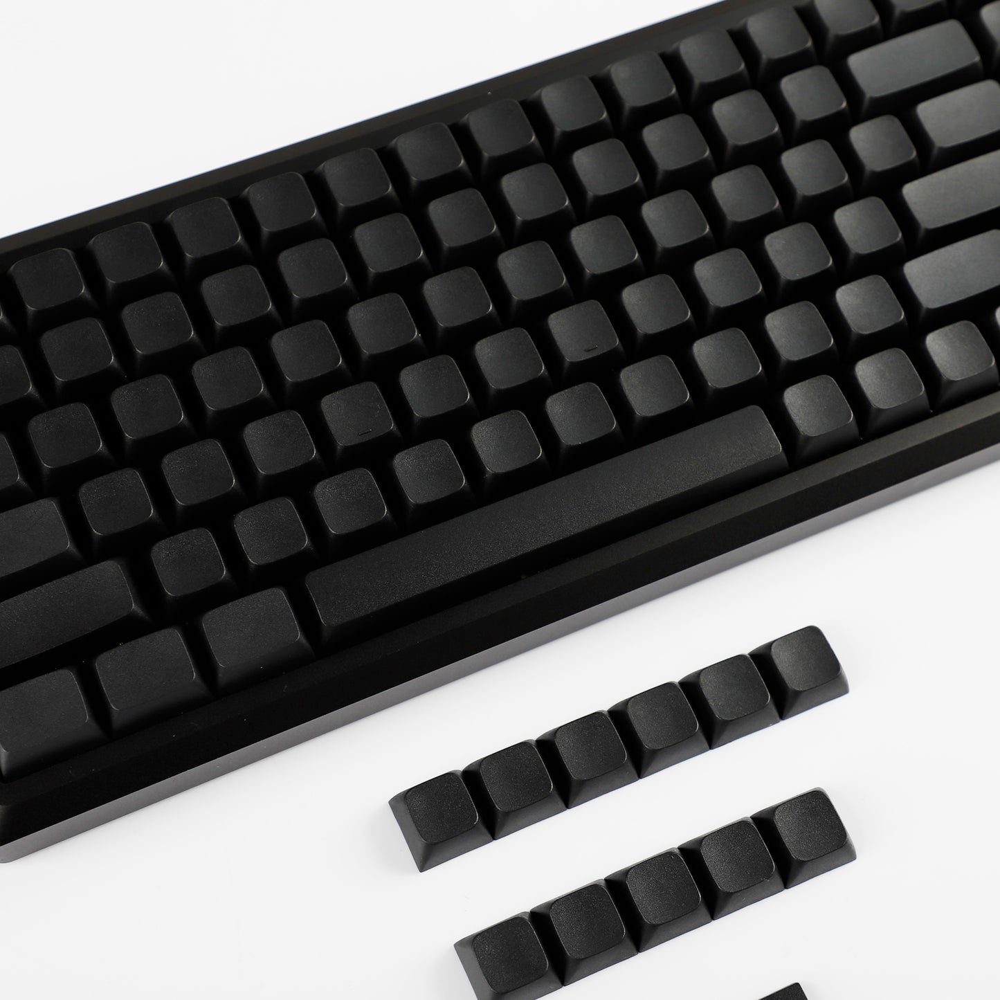 YMDK 127 Key Black Blank ZDA XDA V2 Keycaps PBT Keycap for MX Keyboard 104 87 61 Melody 96 KBD75 ID80 GK64 SP84