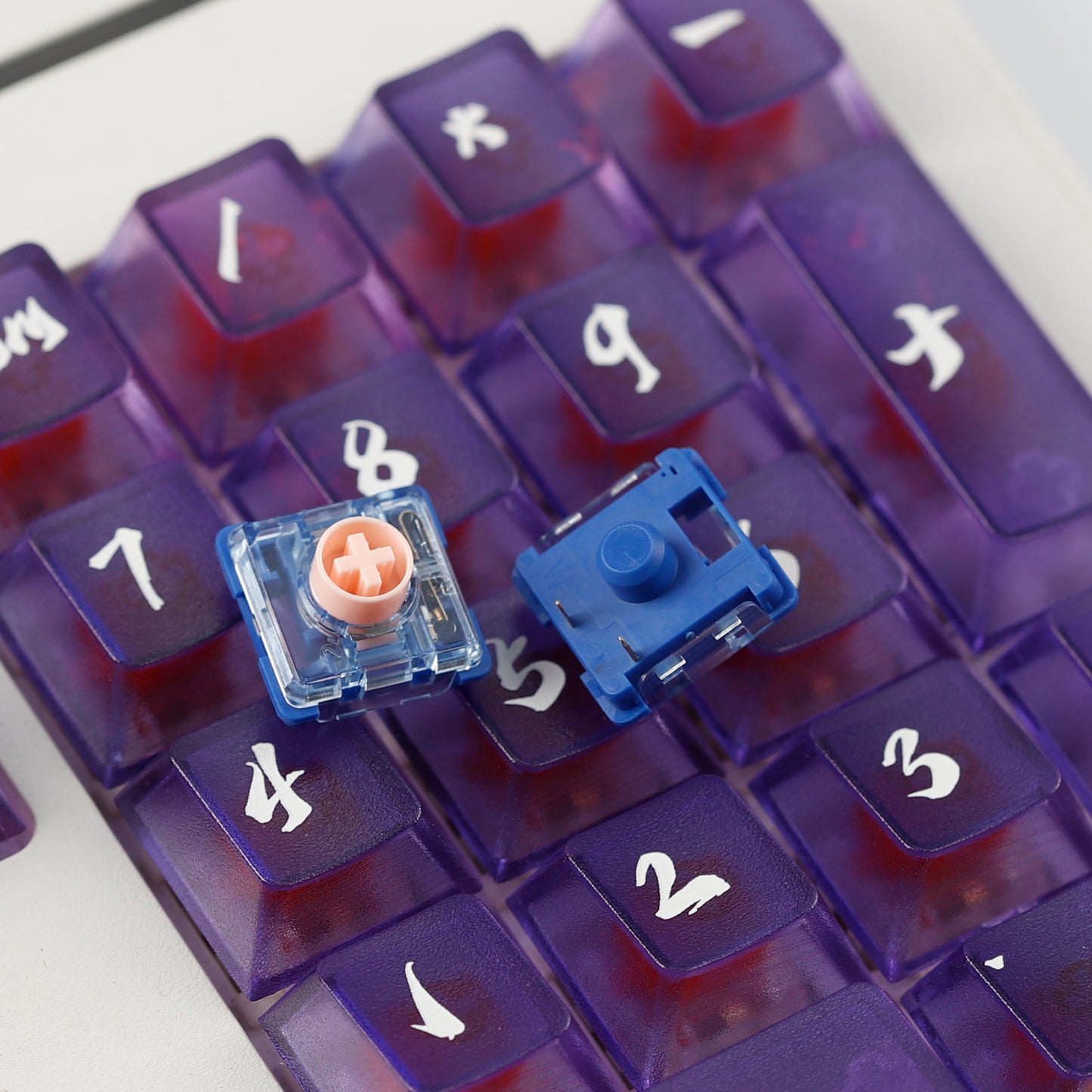 Kailh Deep Sea Low Profile Choc V2 Silent Switches 1353 RGB MINI Linear Tactile Custom DIY Switch for Mechanical Keyboard Laptop